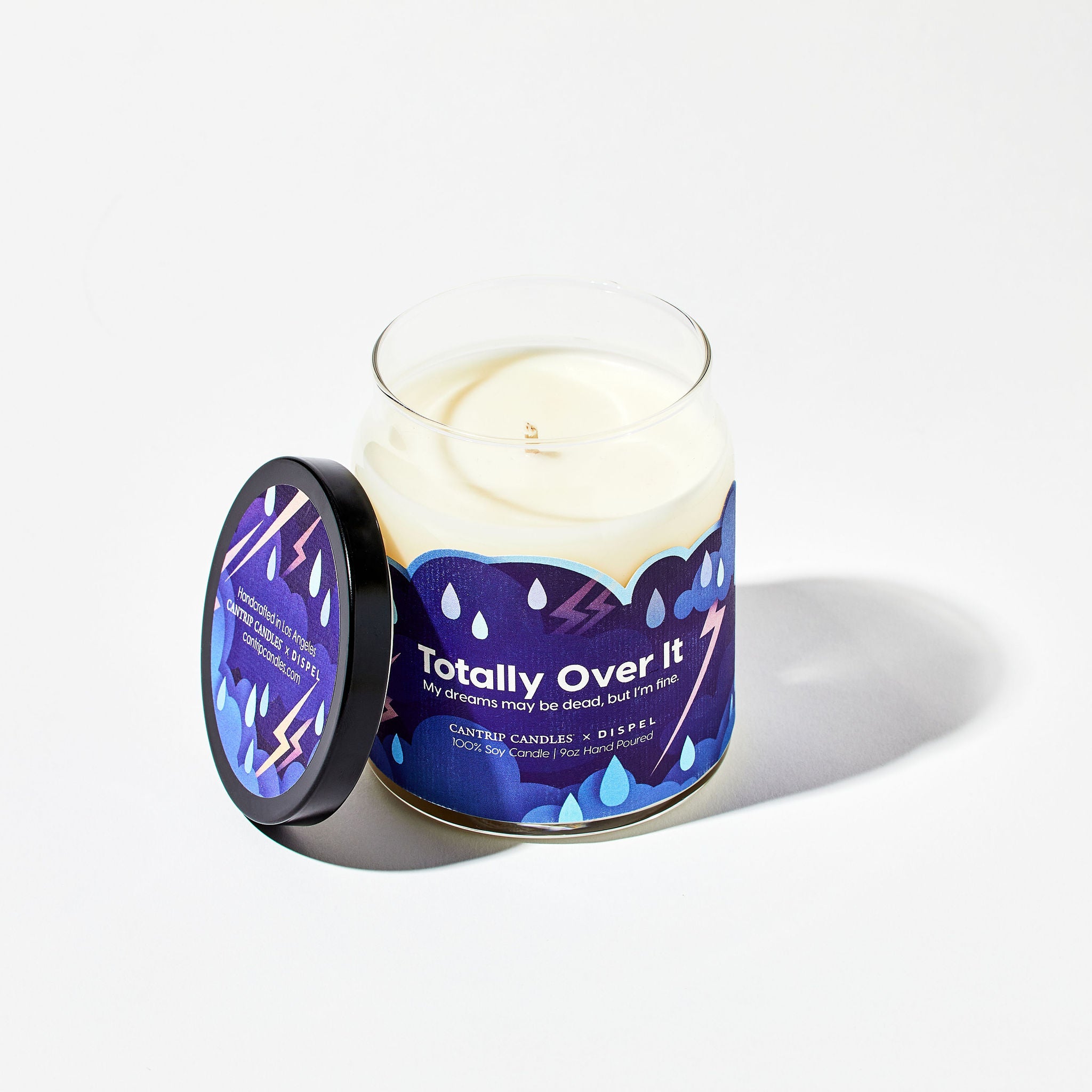 Dispel Dice x Cantrip Candles "Totally Over It" Scented Soy Candle (9 oz.)