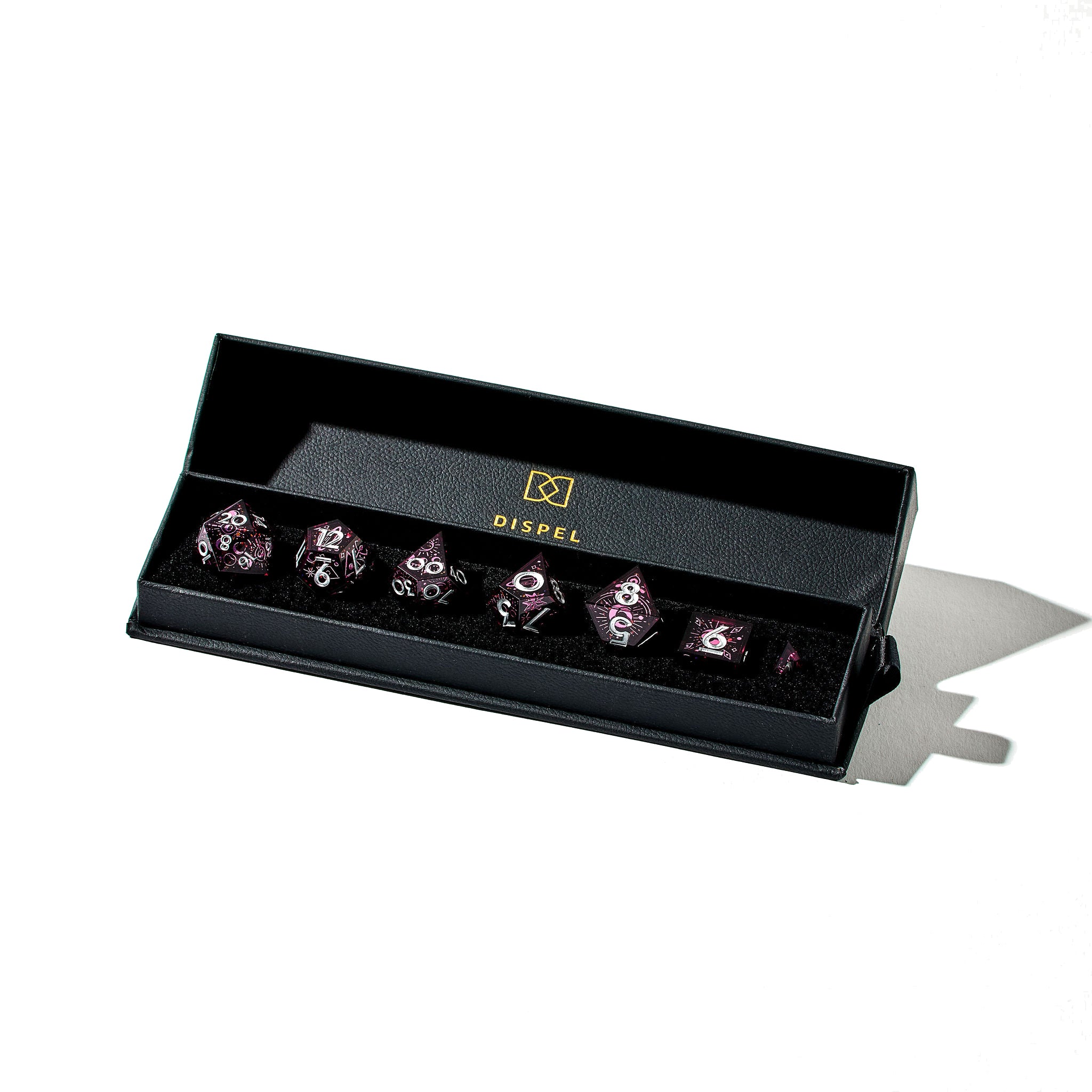 Divination 7-Piece Iconic Dice Set - Dispel Dice - Premium DnD Dice & Accessories # #