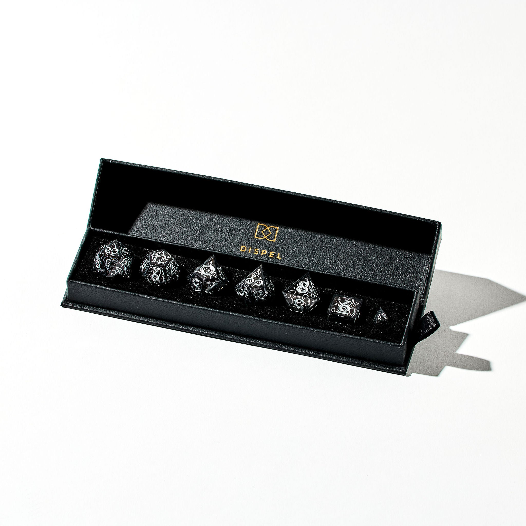 Do Not Cross 7-Piece Iconic Dice Set - Dispel Dice - Premium DnD Dice & Accessories # #