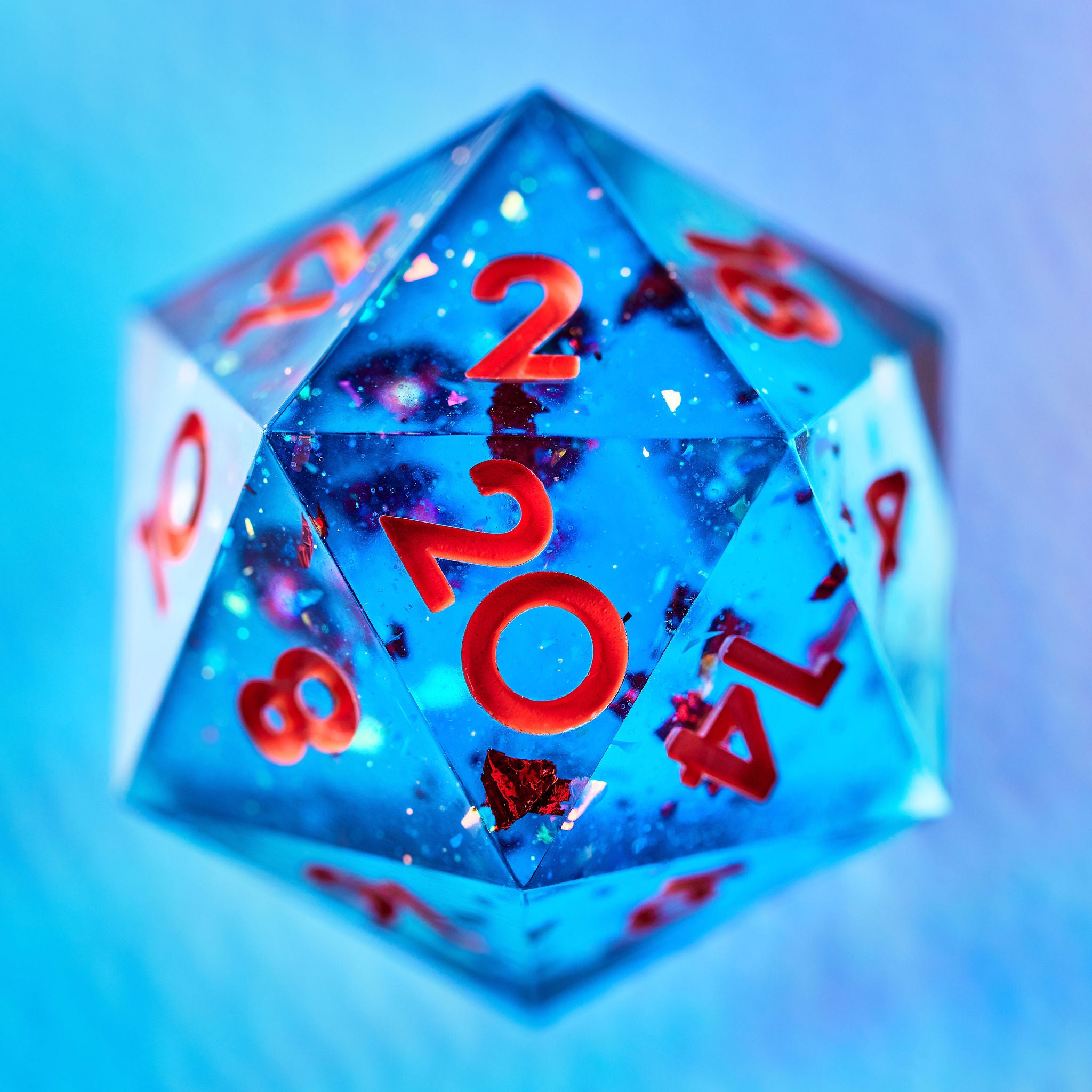 The Shortest Distance 7-Piece Polyhedral Dice Set - Dispel Dice - Premium DnD Dice & Accessories