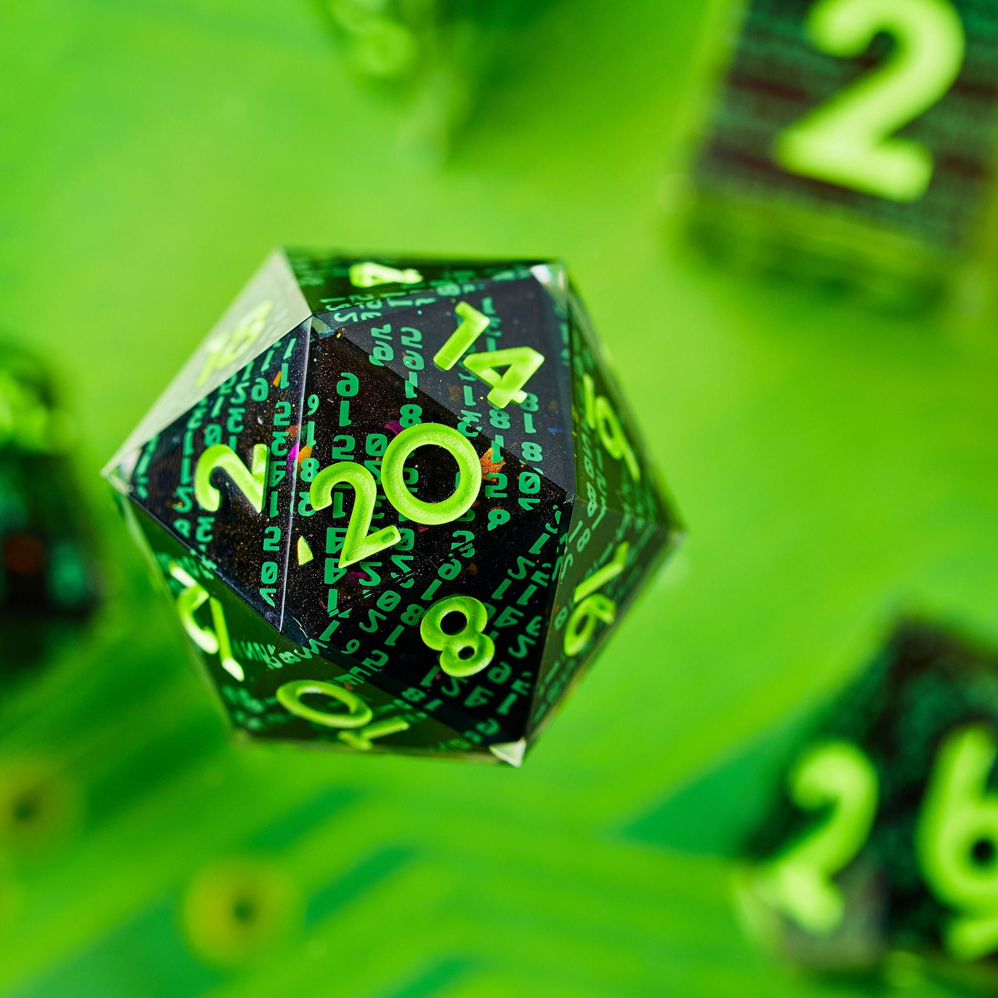 Coderain 7-Piece Iconic Dice Set | Dispel Dice