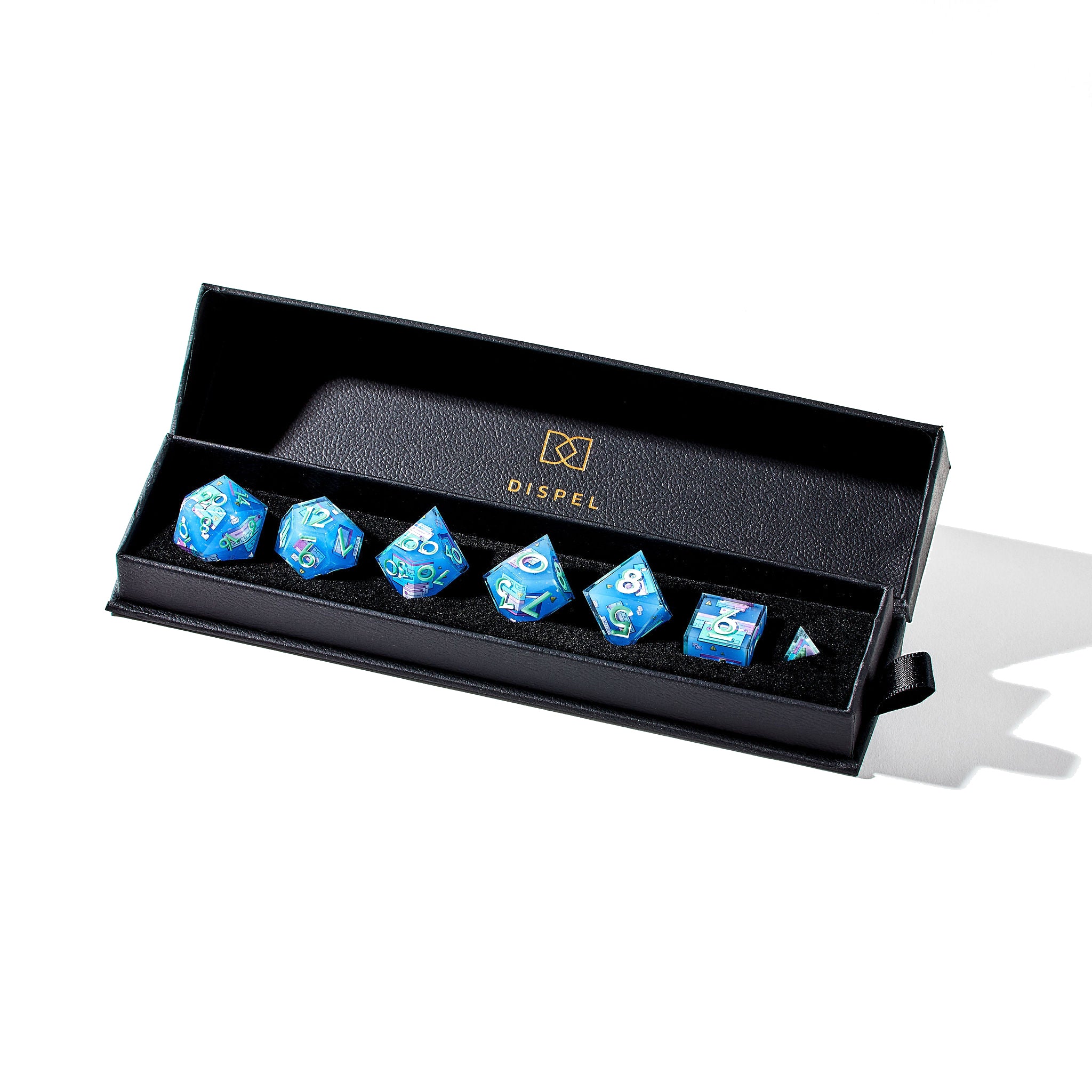 404 Error 7-Piece Iconic Dice Set - Dispel Dice - Premium DnD Dice & Accessories # #