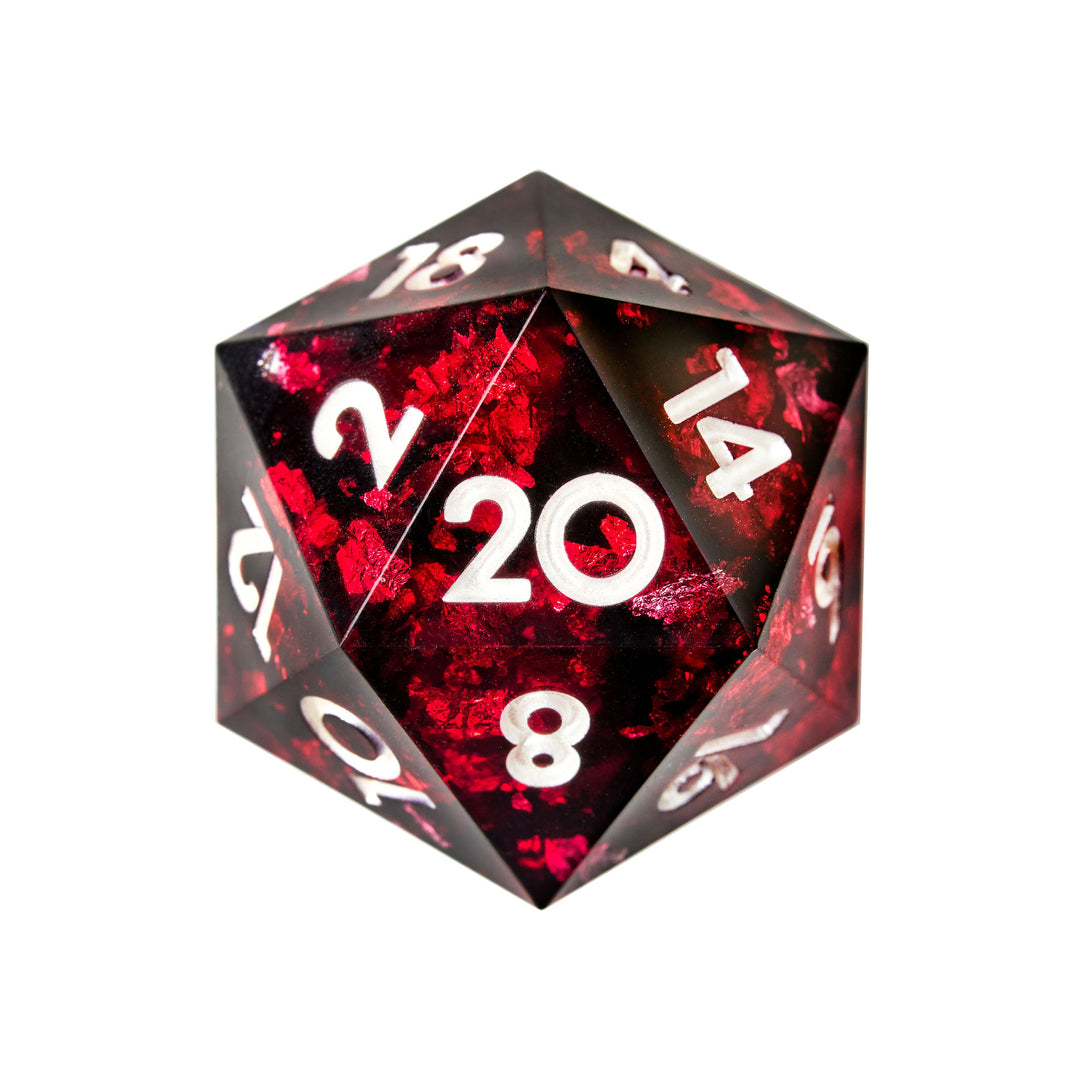 Sanguine Oaths 7-Piece Polyhedral Dice Set - Dispel Dice - Premium DnD Dice & Accessories