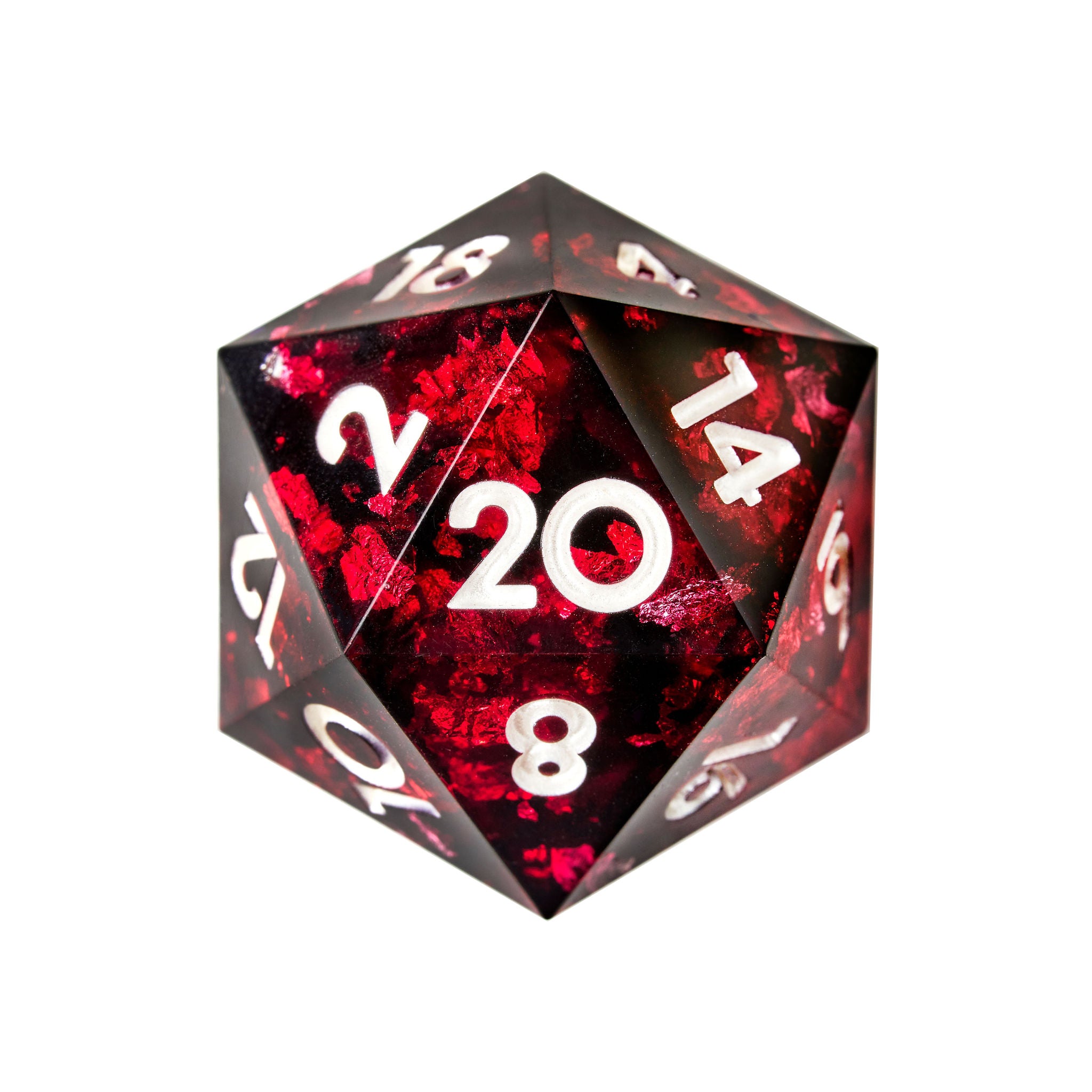 Sanguine Oaths 7-Piece Polyhedral Dice Set - Dispel Dice - Premium DnD Dice & Accessories