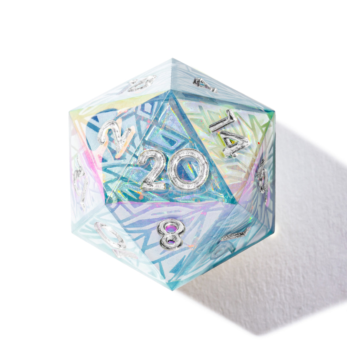 Glacier 7-Piece Iconic Dice Set