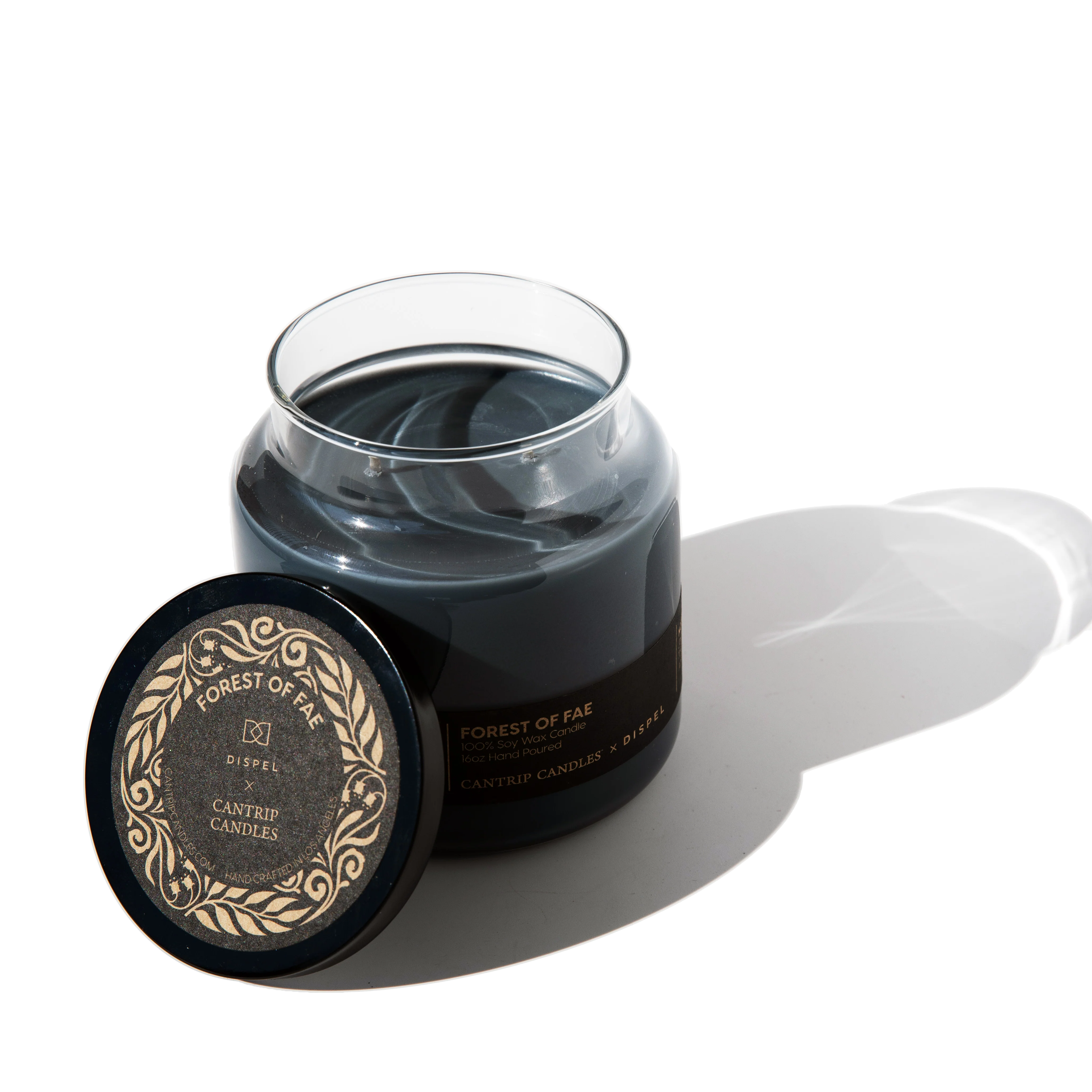 Cantrip Candles Forest of the Fae Dark Soy Candle (16 oz.) - Dispel Dice - Premium DnD Dice & Accessories # #