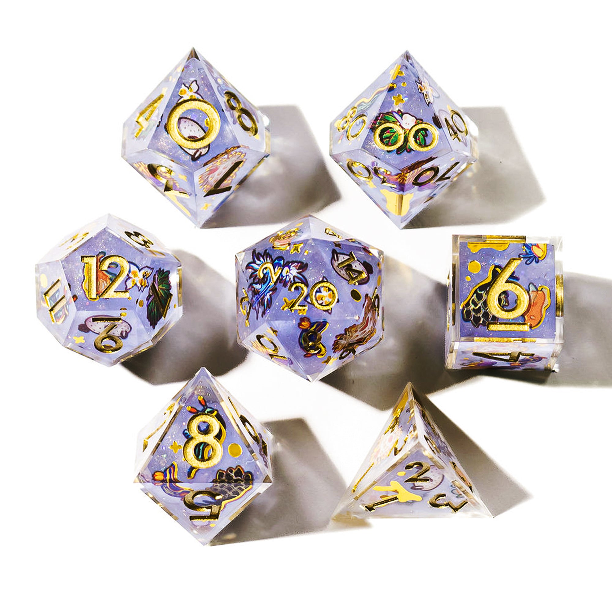 Send Me Nudis 7-Piece Iconic Dice Set