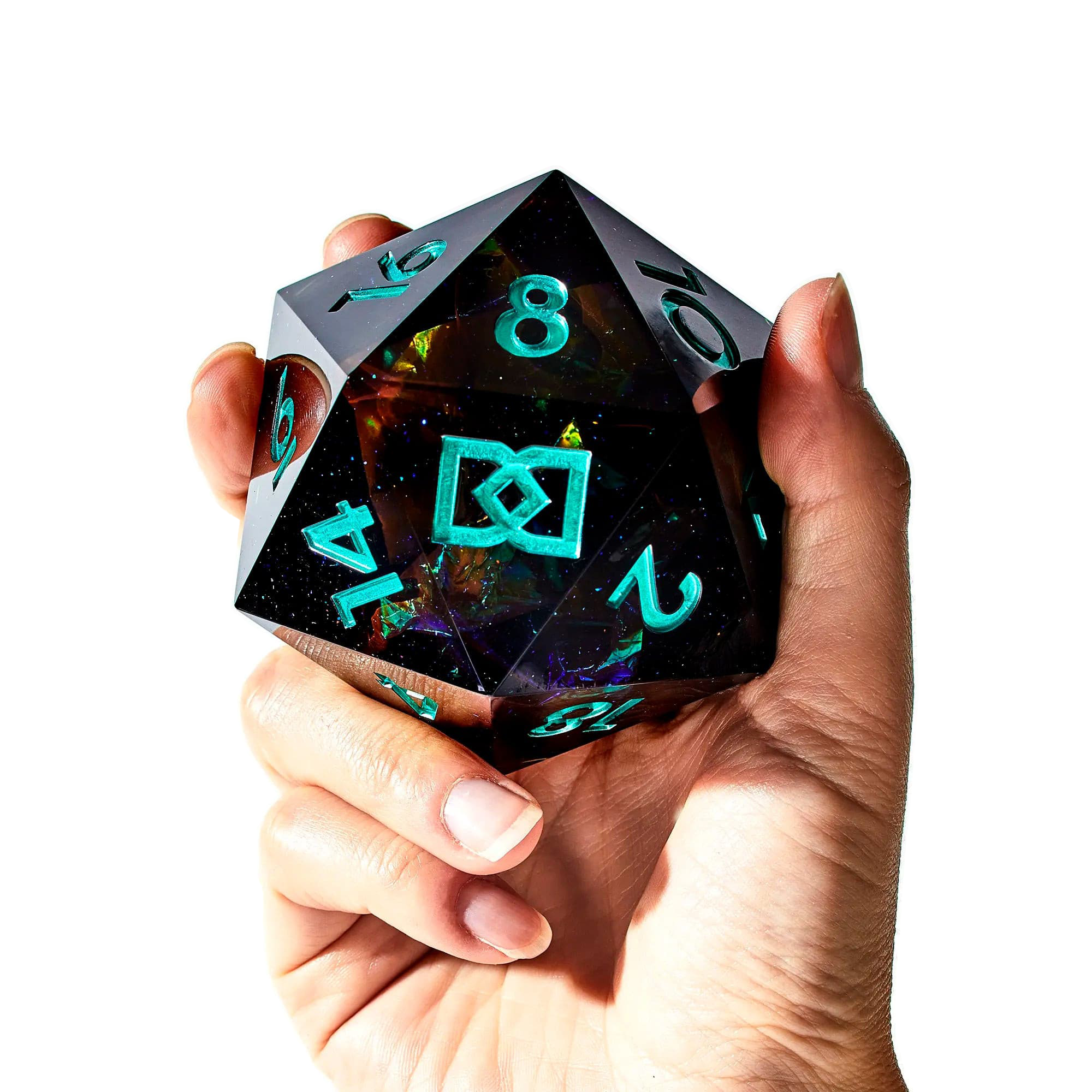 Leviathan 95mm Chonk D20 - Dispel Dice - Premium DnD Dice & Accessories # #