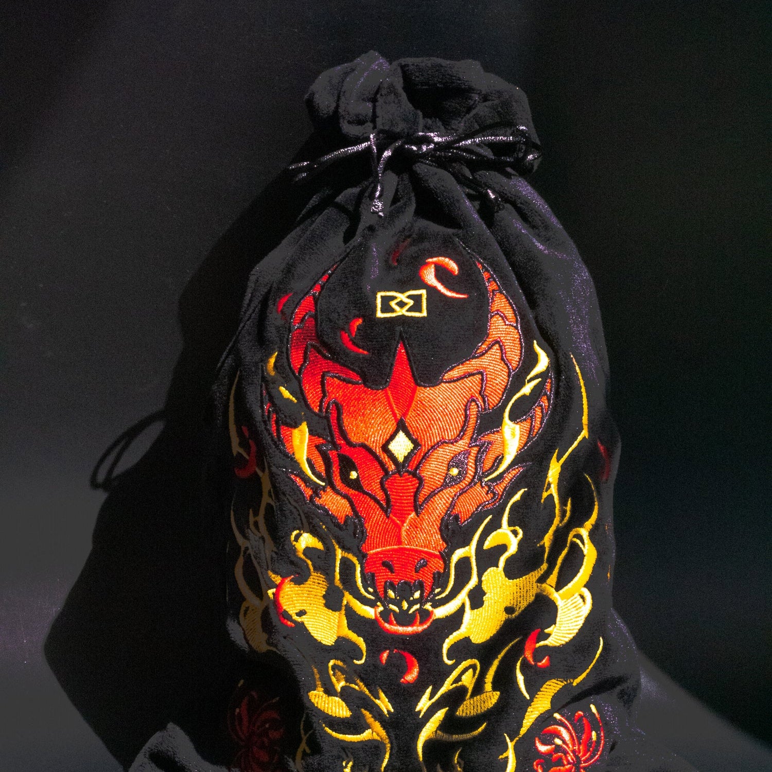 Red Dragon Lucky Bag - Dispel Dice - Premium DnD Dice & Accessories # #
