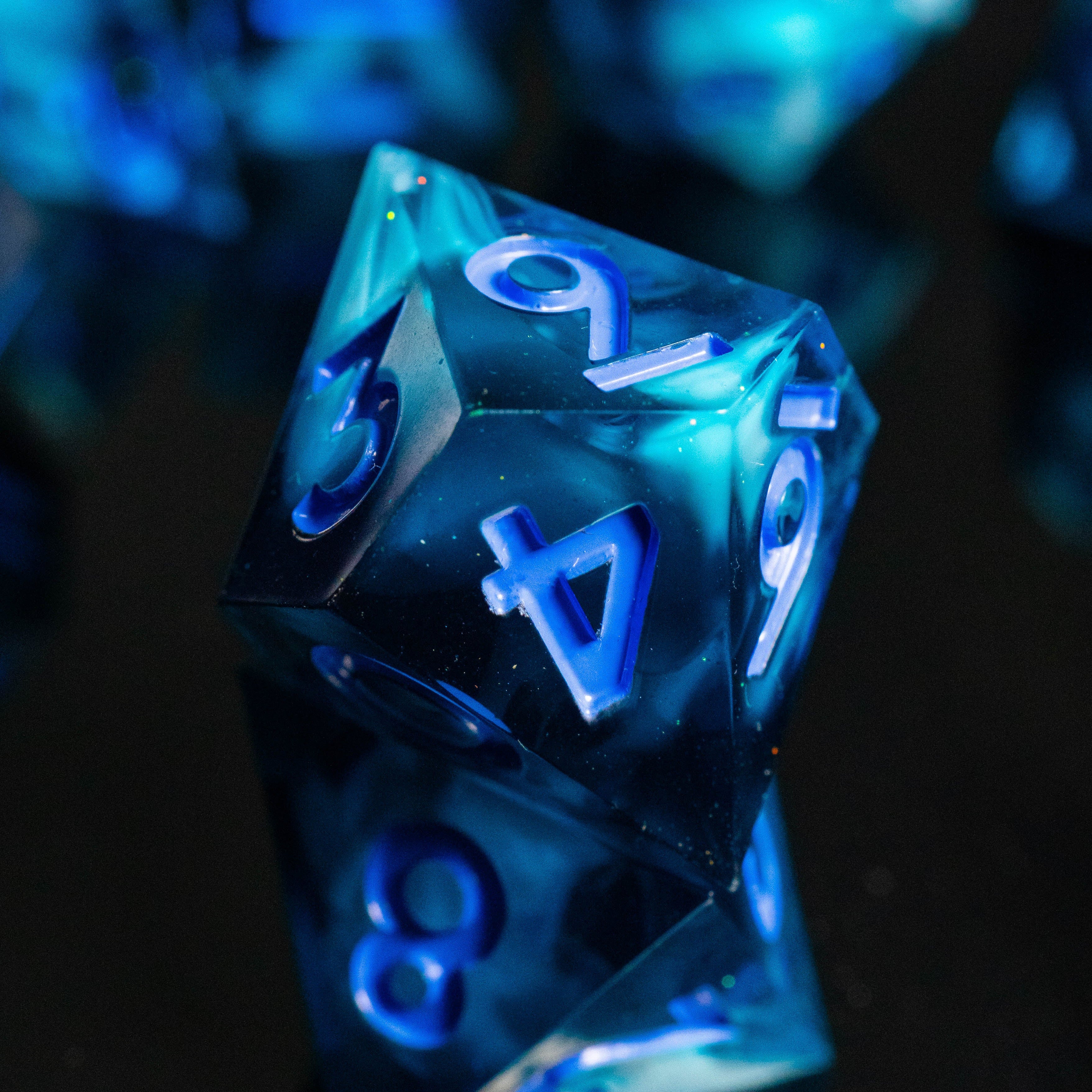 Ad Astra 7-Piece Polyhedral Dice Set - Dispel Dice - Premium DnD Dice & Accessories # #