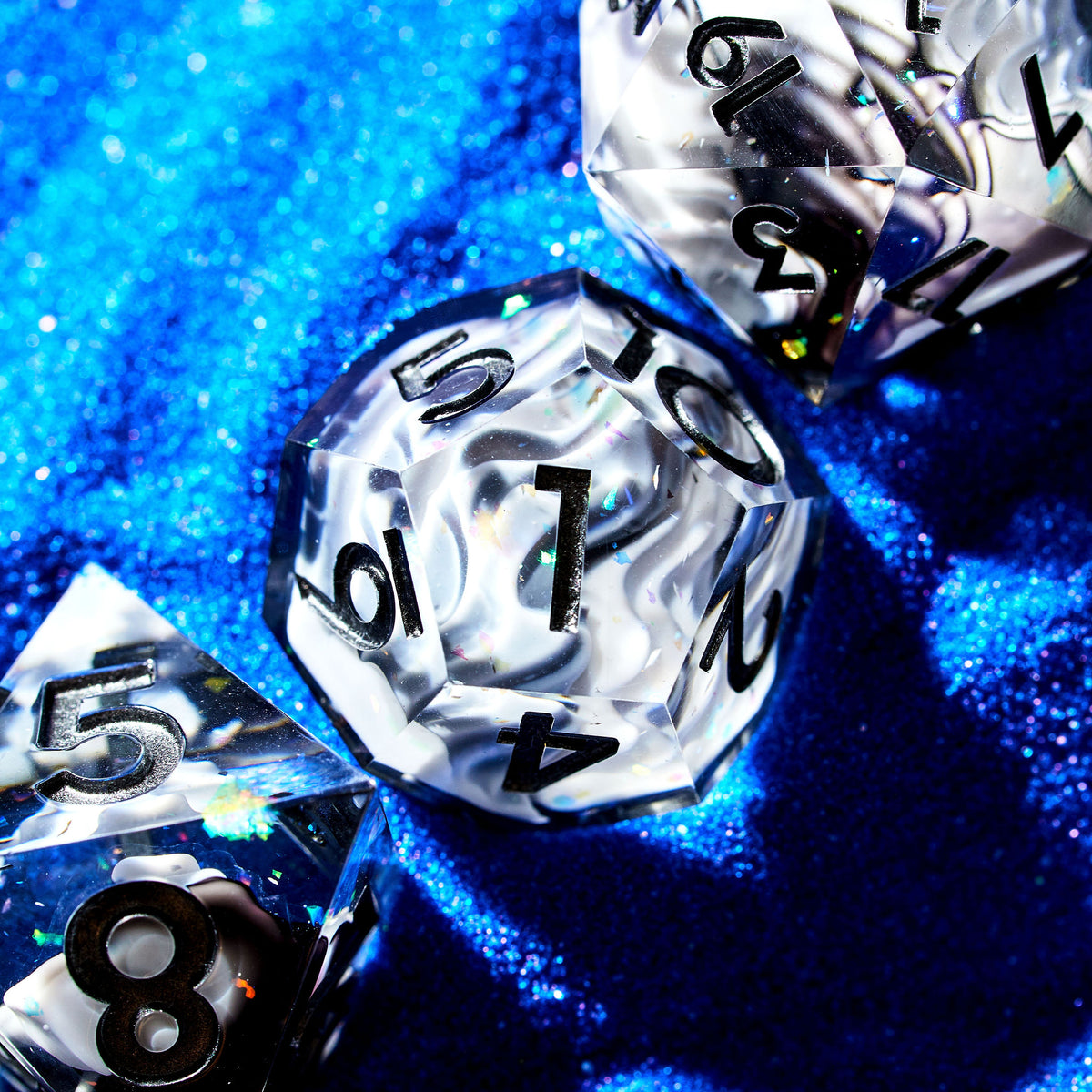 Alien Worlds 7-Piece Terraform Dice Set - Dispel Dice - Premium DnD Dice & Accessories # #