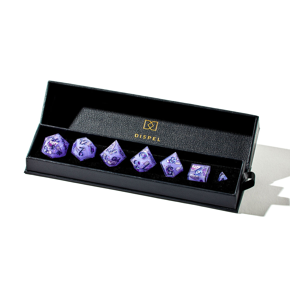 Anime Club 7-Piece Iconic Set - Dispel Dice - Premium DnD Dice & Accessories # #