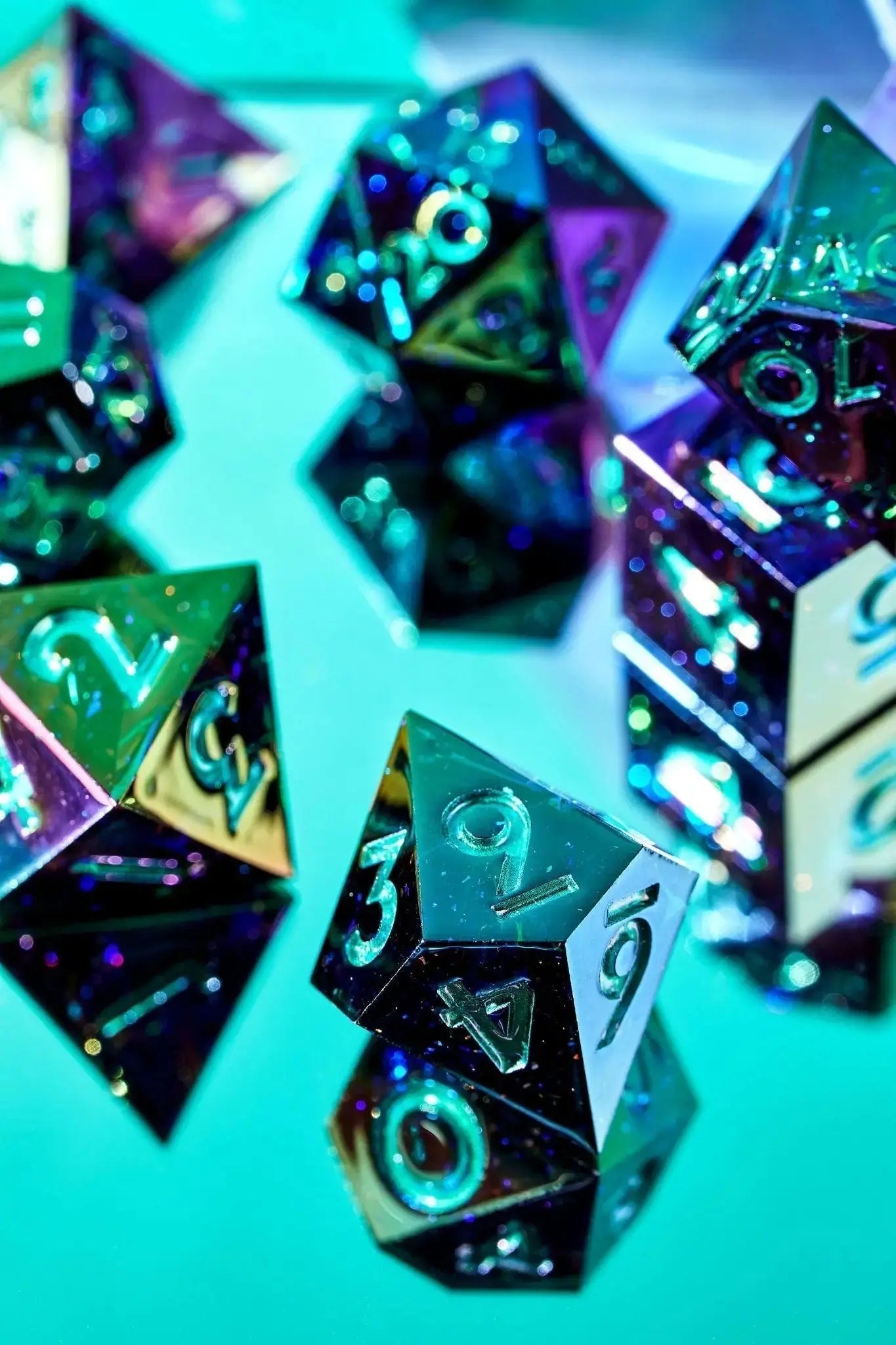 Behemoth 7-Piece Polyhedral Dice Set - Dispel Dice - Premium DnD Dice & Accessories