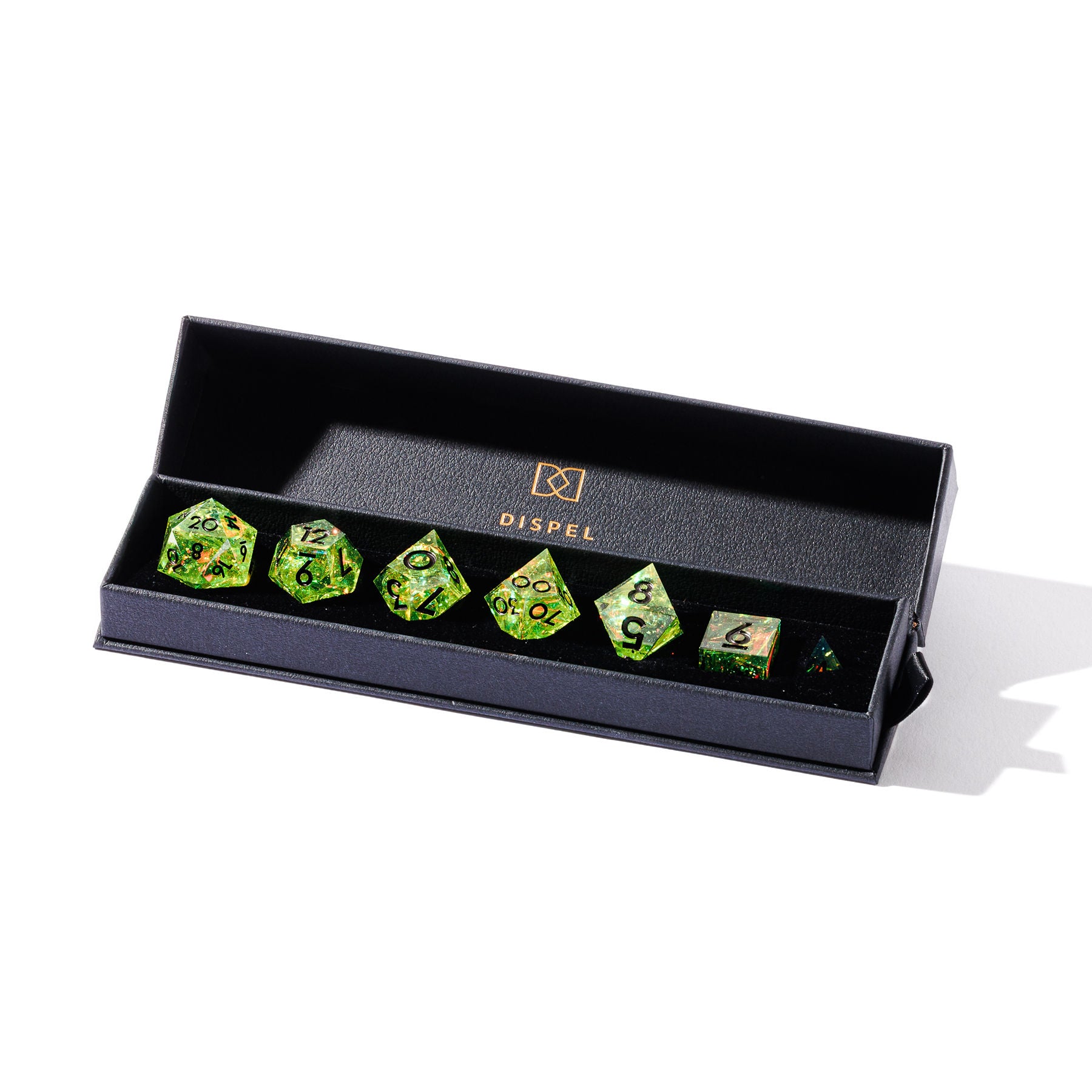 Blight 7-Piece Standard Dice Set - Dispel Dice - Premium DnD Dice & Accessories # #