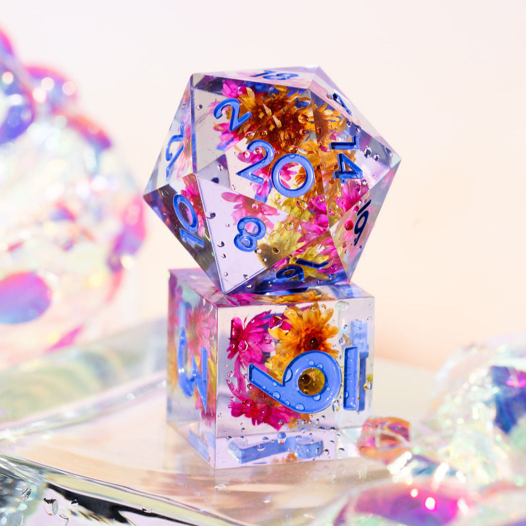 Bouquet 7-Piece Polyhedral Dice Set - Dispel Dice - Premium DnD Dice & Accessories # #