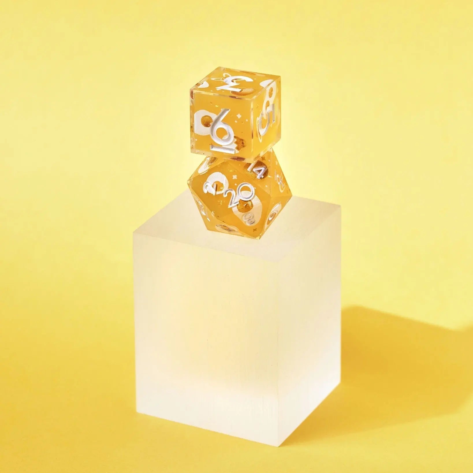 Brunch 7-Piece Polyhedral Dice Set - Dispel Dice - Premium DnD Dice & Accessories