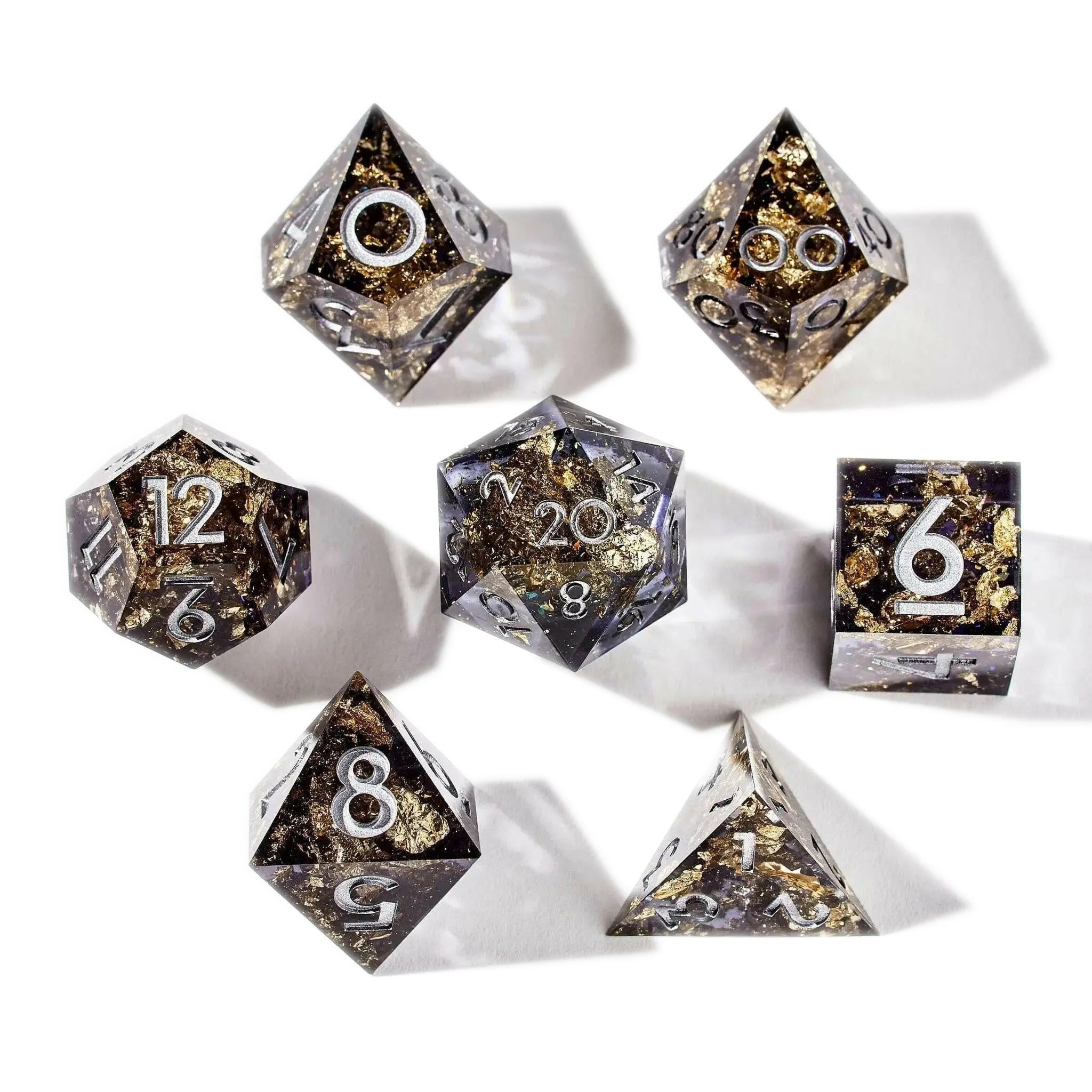 Celestial Skies 7-Piece Polyhedral Dice Set
