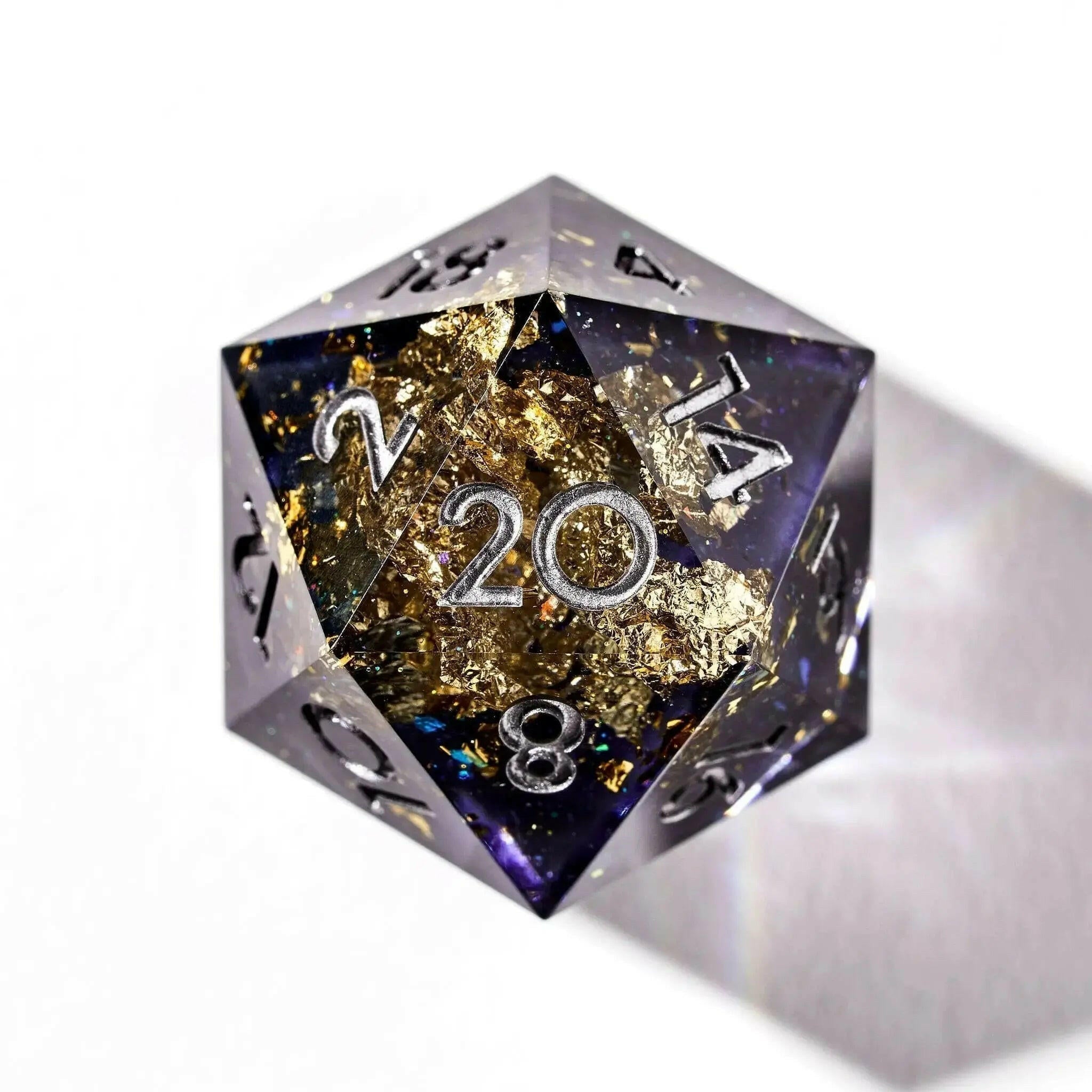 Celestial Skies 7-Piece Polyhedral Dice Set - Dispel Dice - Premium DnD Dice & Accessories