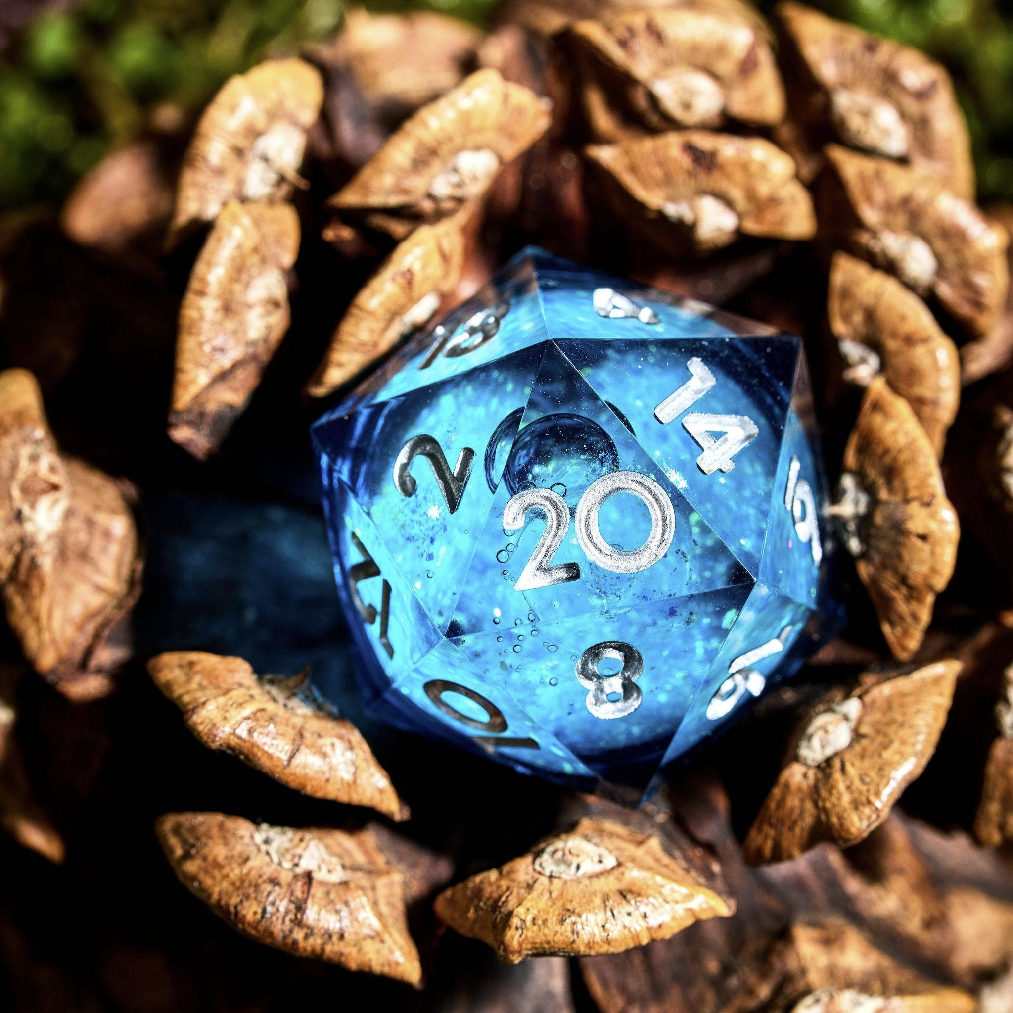 Changeling 7-Piece Liquid Core Dice Set - Dispel Dice - Premium DnD Dice & Accessories # #