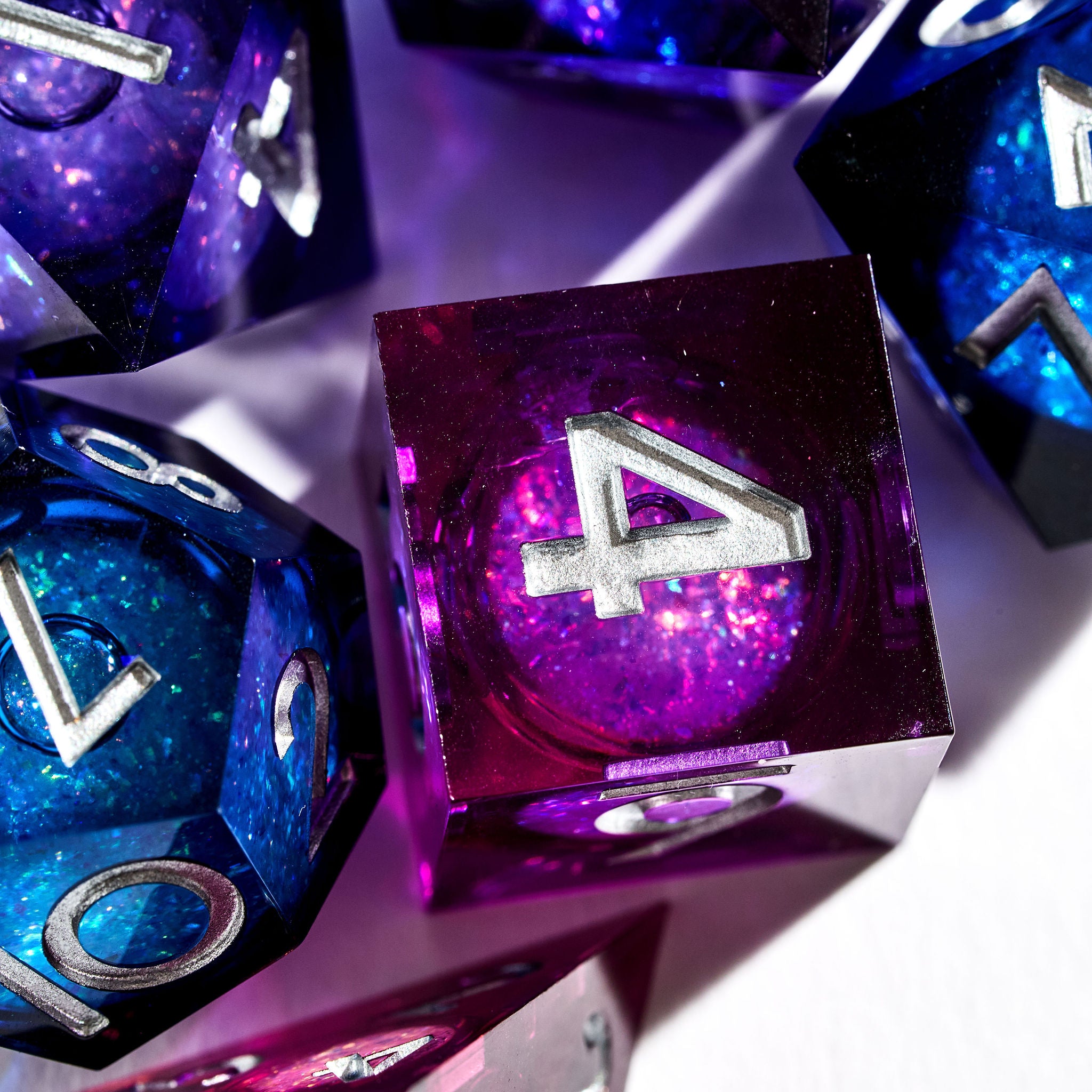 Changeling 7-Piece Liquid Core Dice Set - Dispel Dice - Premium DnD Dice & Accessories # #
