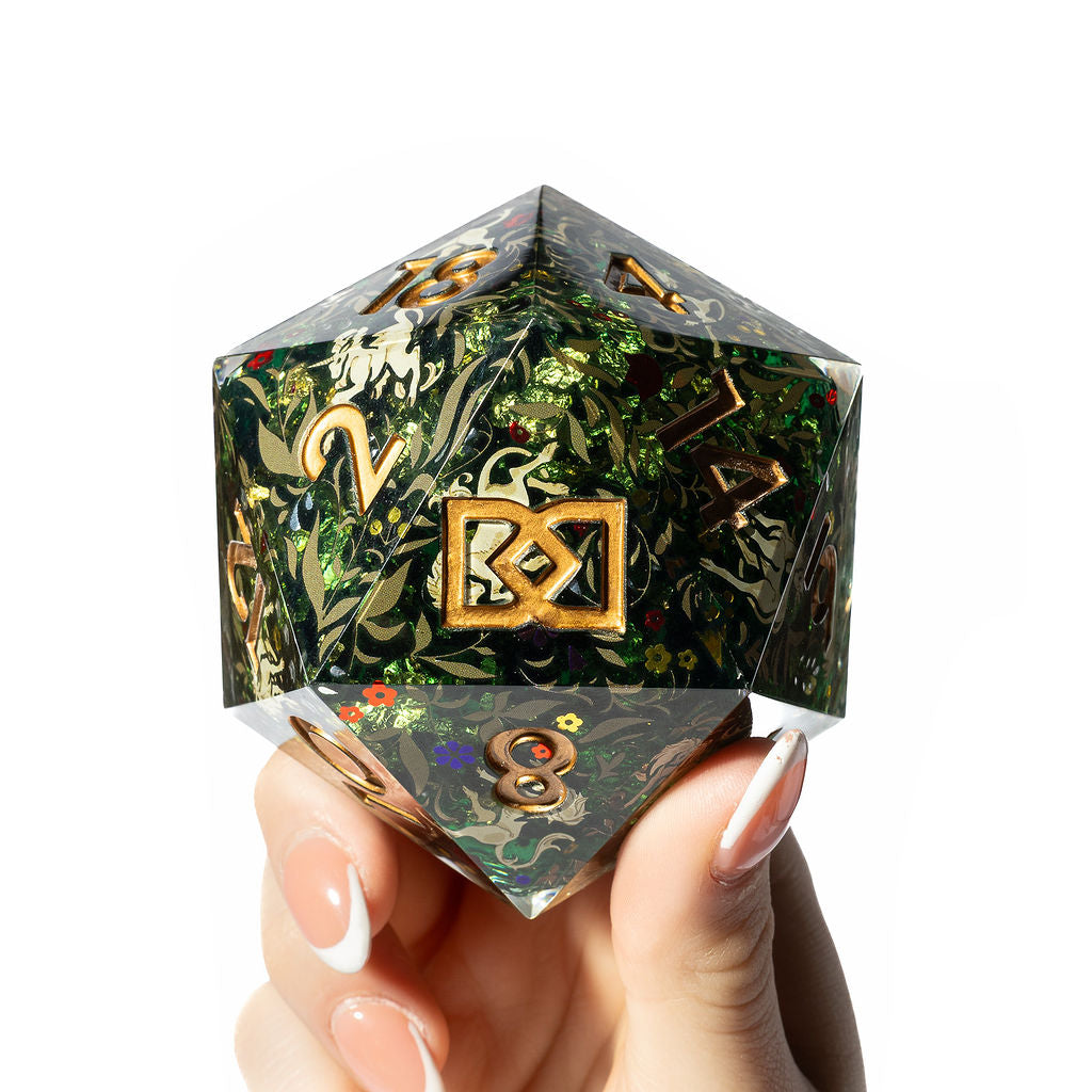 Hunt of the Unicorn Premium Holiday Lucky Bag - Dispel Dice - Premium DnD Dice & Accessories # #