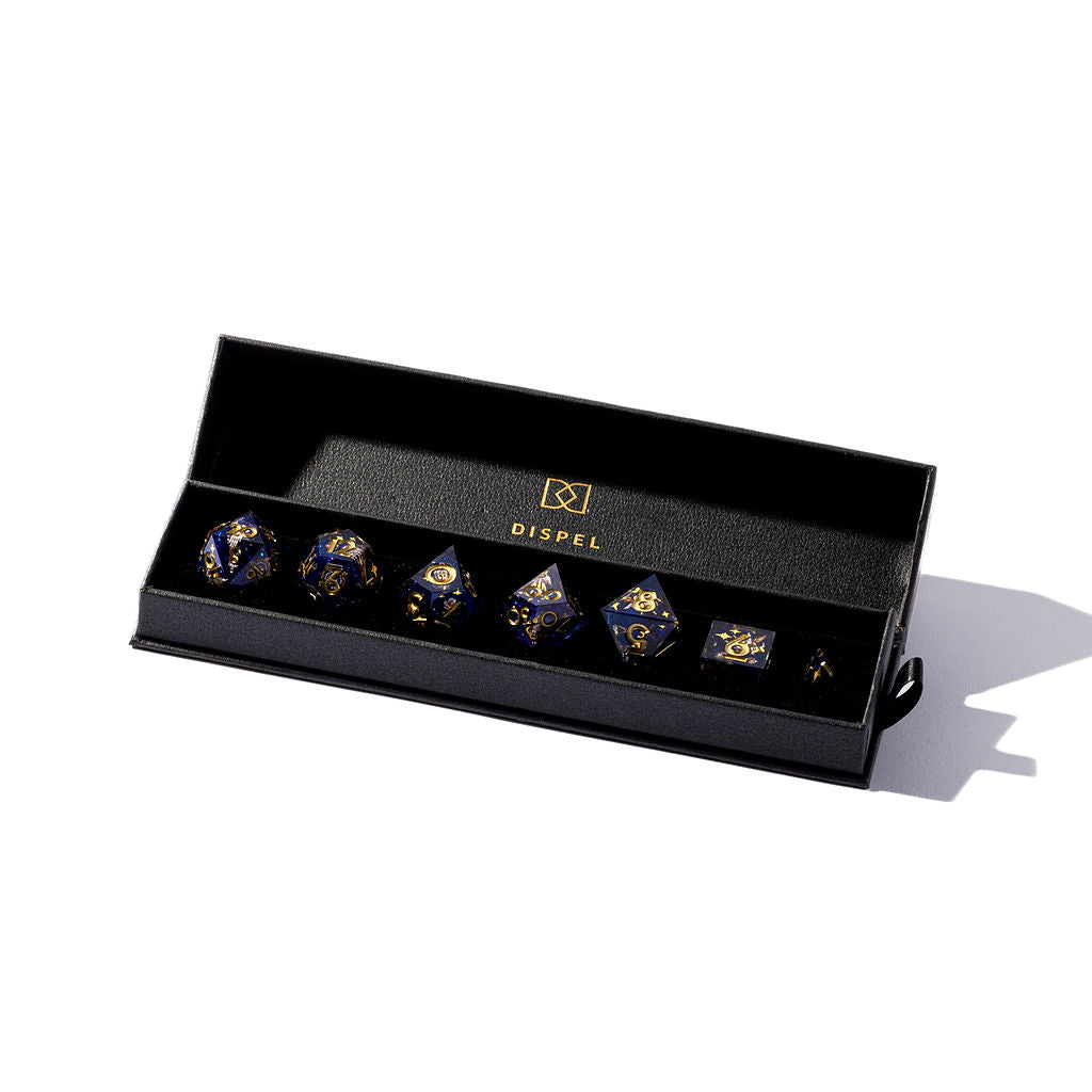 Church of the Dying Sun 7-Piece Iconic Dice Set - Dispel Dice - Premium DnD Dice & Accessories # #