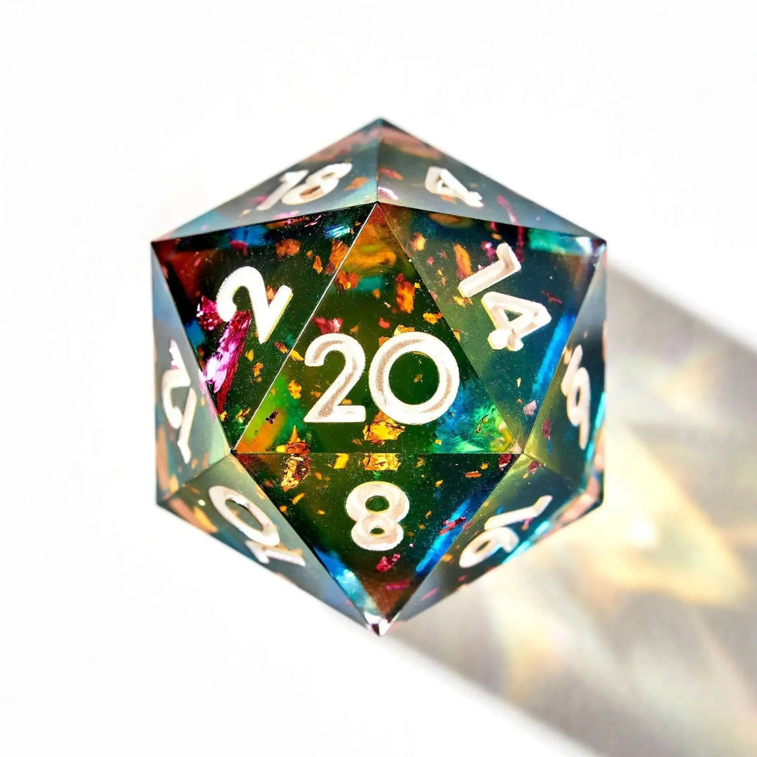 CMYK 7-Piece Polyhedral Dice Set - Dispel Dice - Premium DnD Dice & Accessories