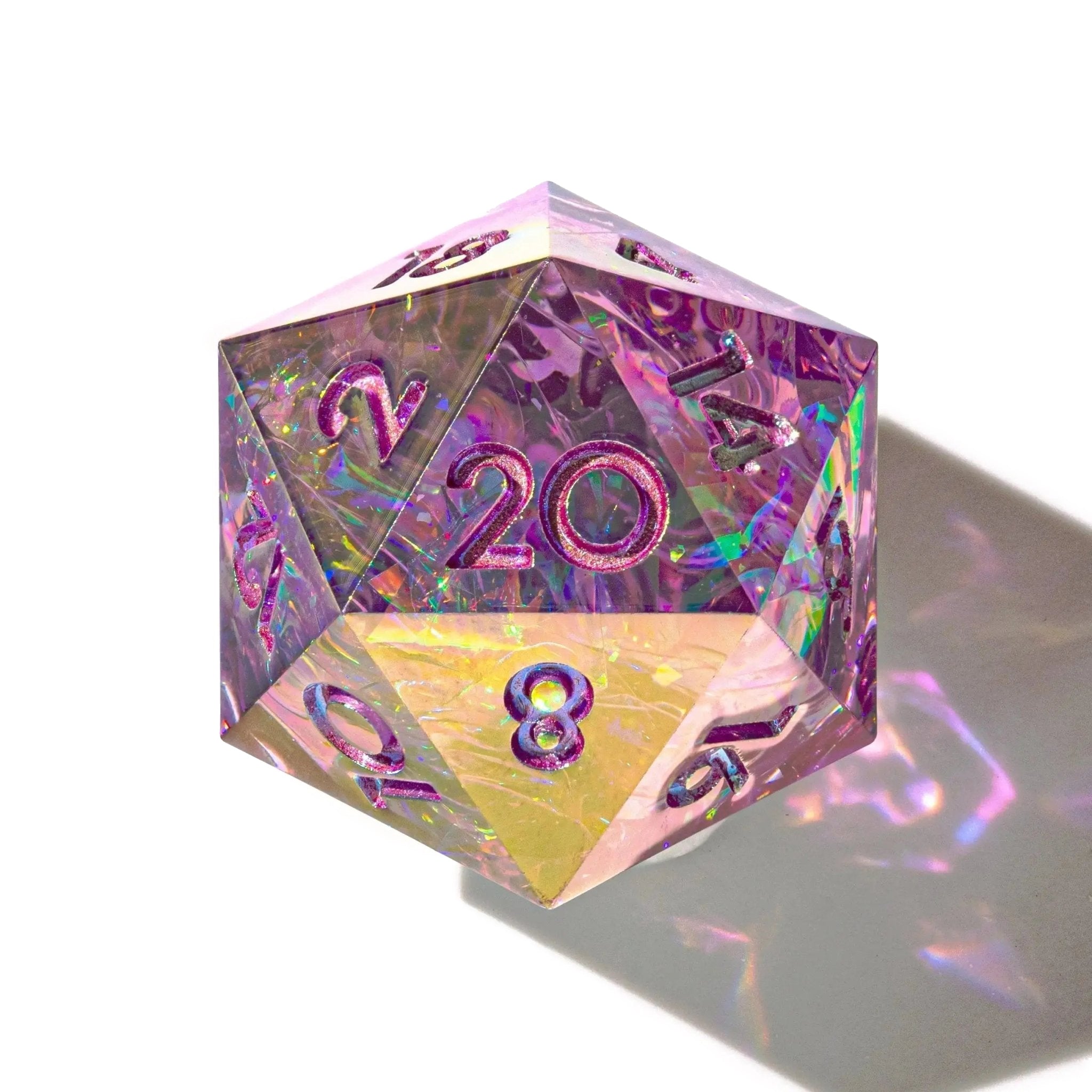 Confession 7-Piece Iridescent Dice Set