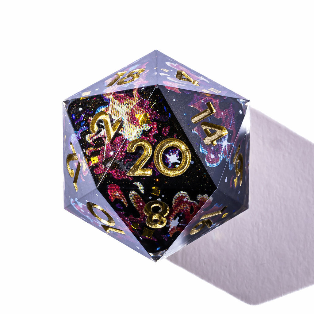 Cosmic Storm 7-Piece Iconic Dice Set