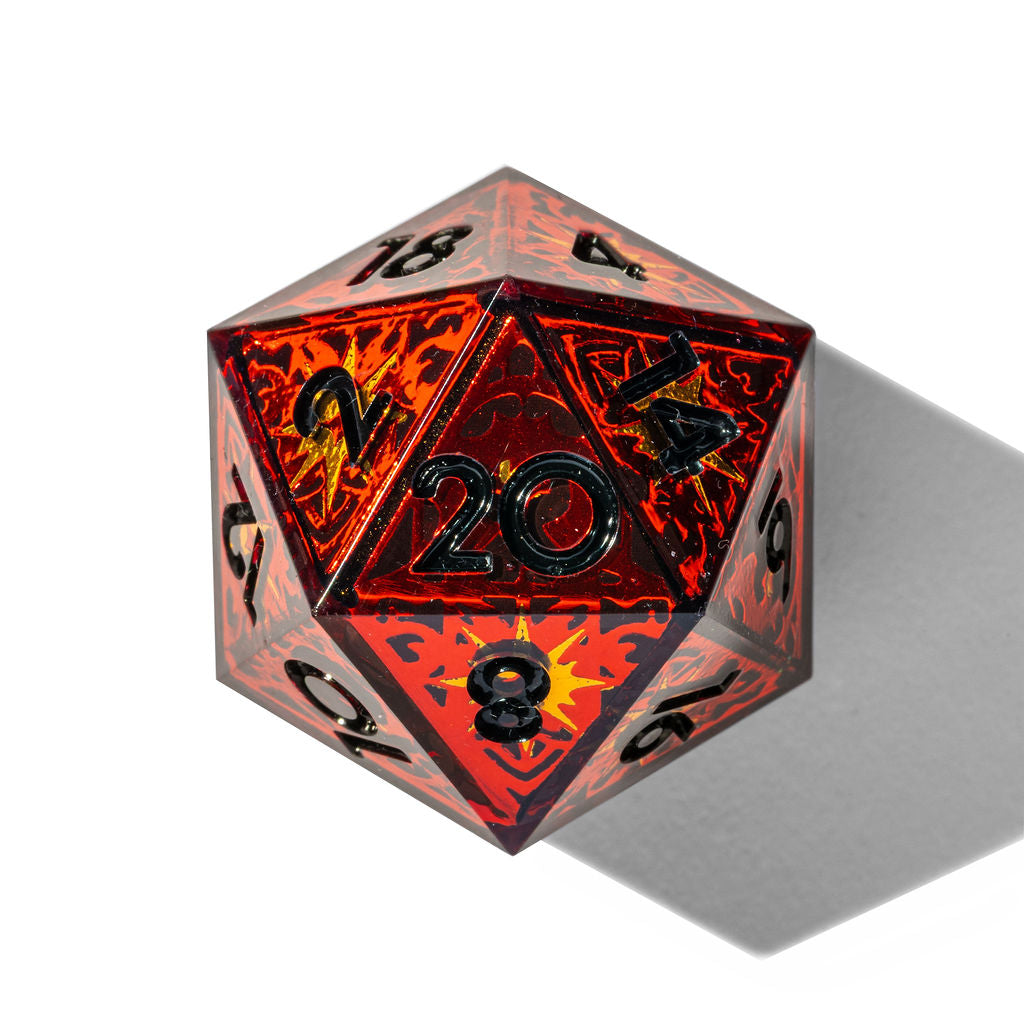 Curse of the Vampire 7-Piece Iconic Dice Set - Dispel Dice - Premium DnD Dice & Accessories # #