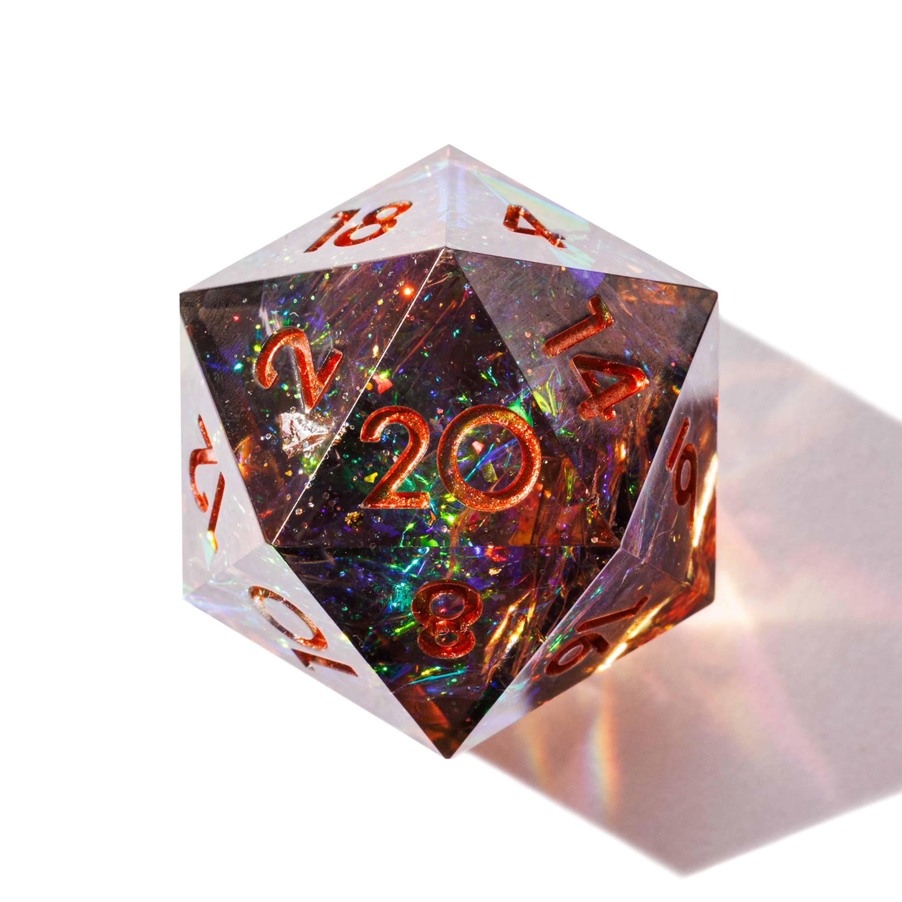 Black Emerald 7-Piece Polyhedral Dice Set - Dispel Dice - Premium DnD Dice & Accessories # #
