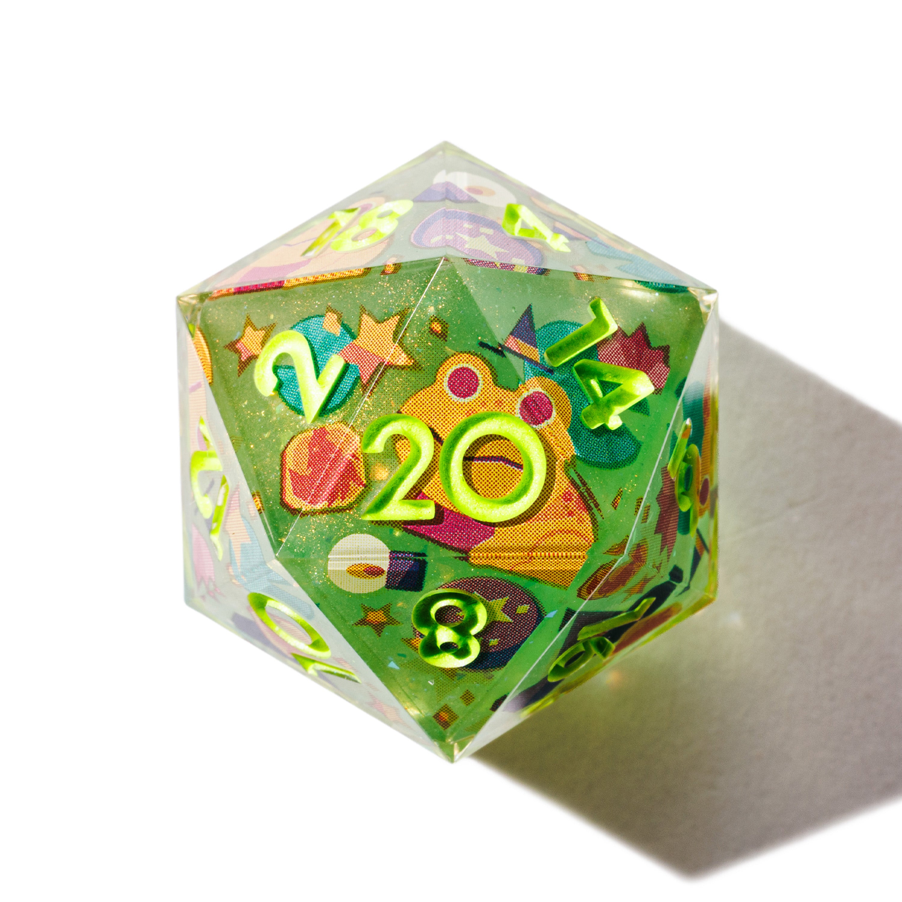High Rollers x Dispel "The Clever Toad" 7-Piece Iconic Dice Set