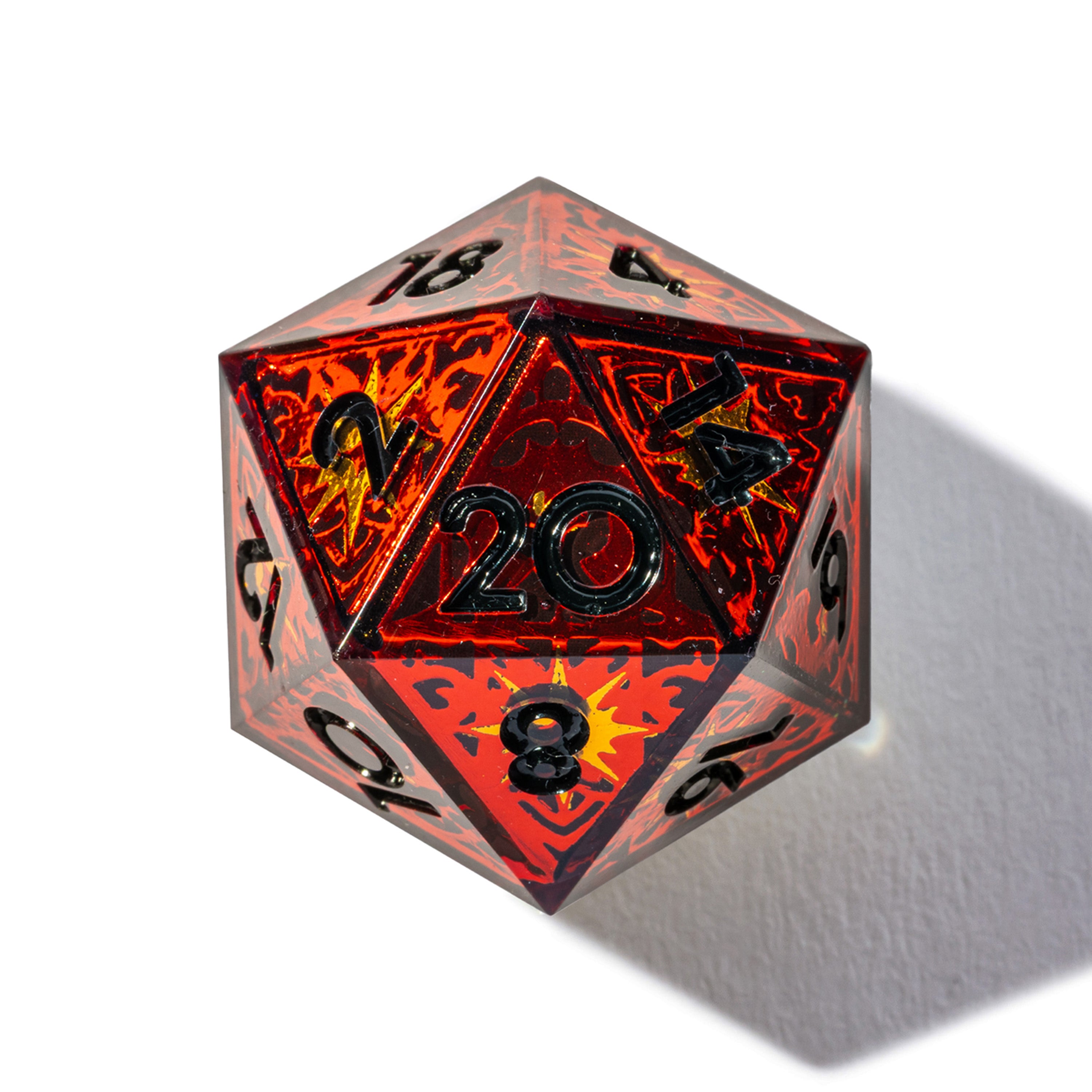 Curse of the Vampire 7-Piece Iconic Dice Set - Dispel Dice - Premium DnD Dice & Accessories # #