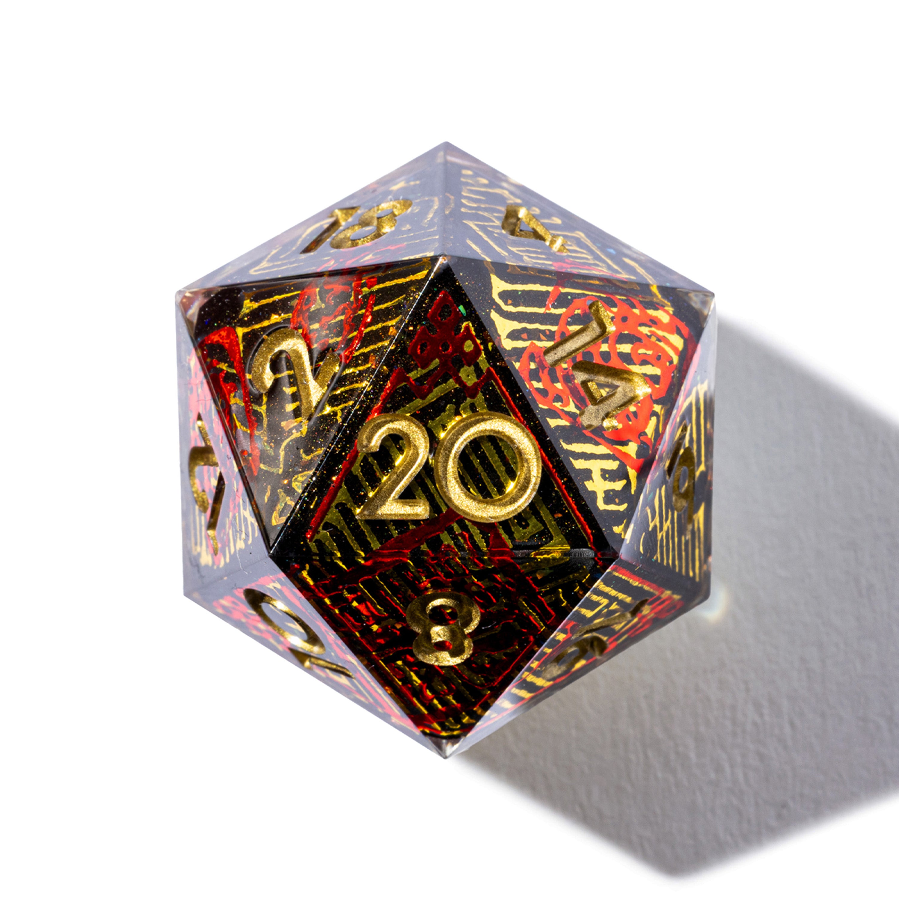 Protection Against Evil 7-Piece Iconic Dice Set - Dispel Dice - Premium DnD Dice & Accessories # #