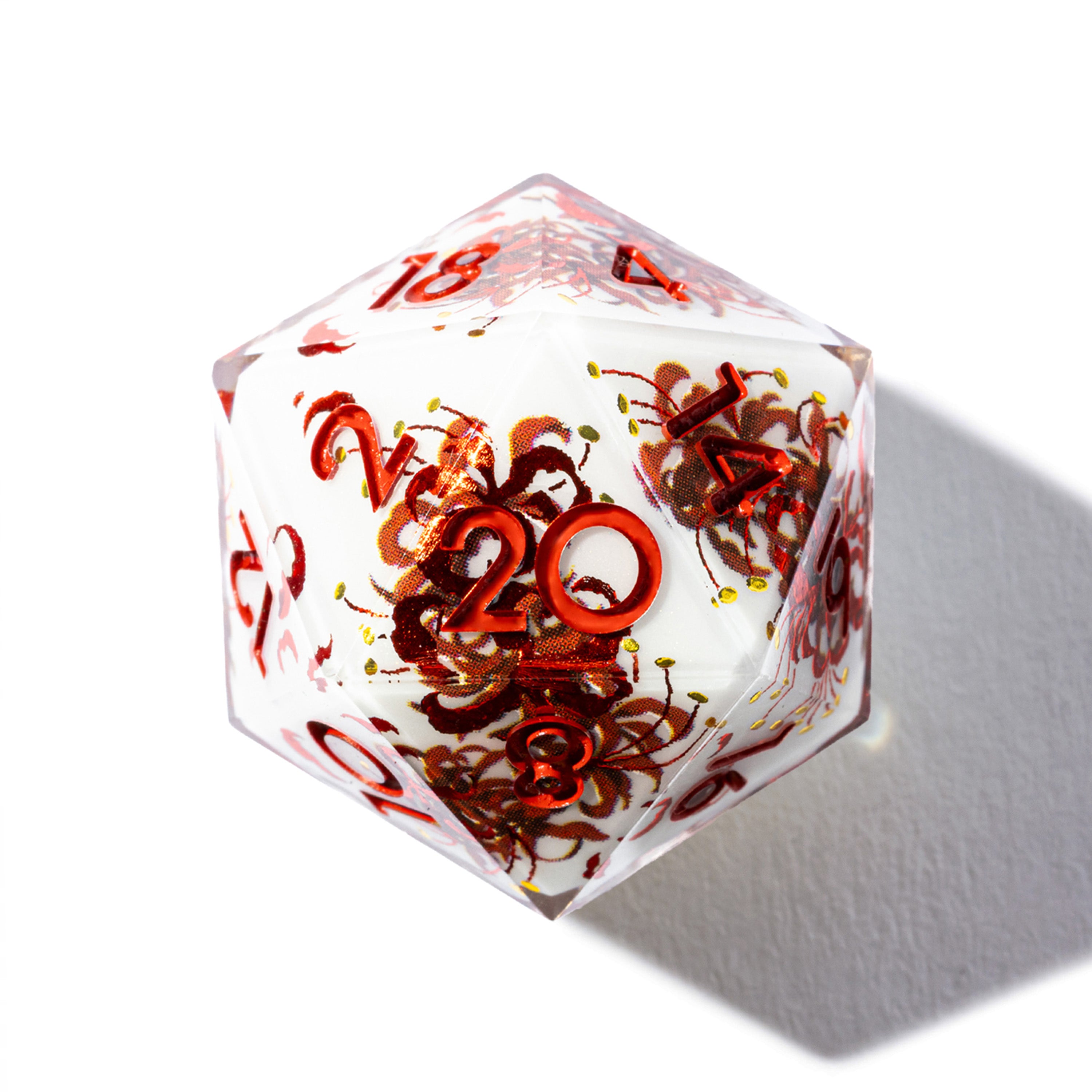 Kiss of the Spider Lily 7-Piece Iconic Dice Set - Dispel Dice - Premium DnD Dice & Accessories # #