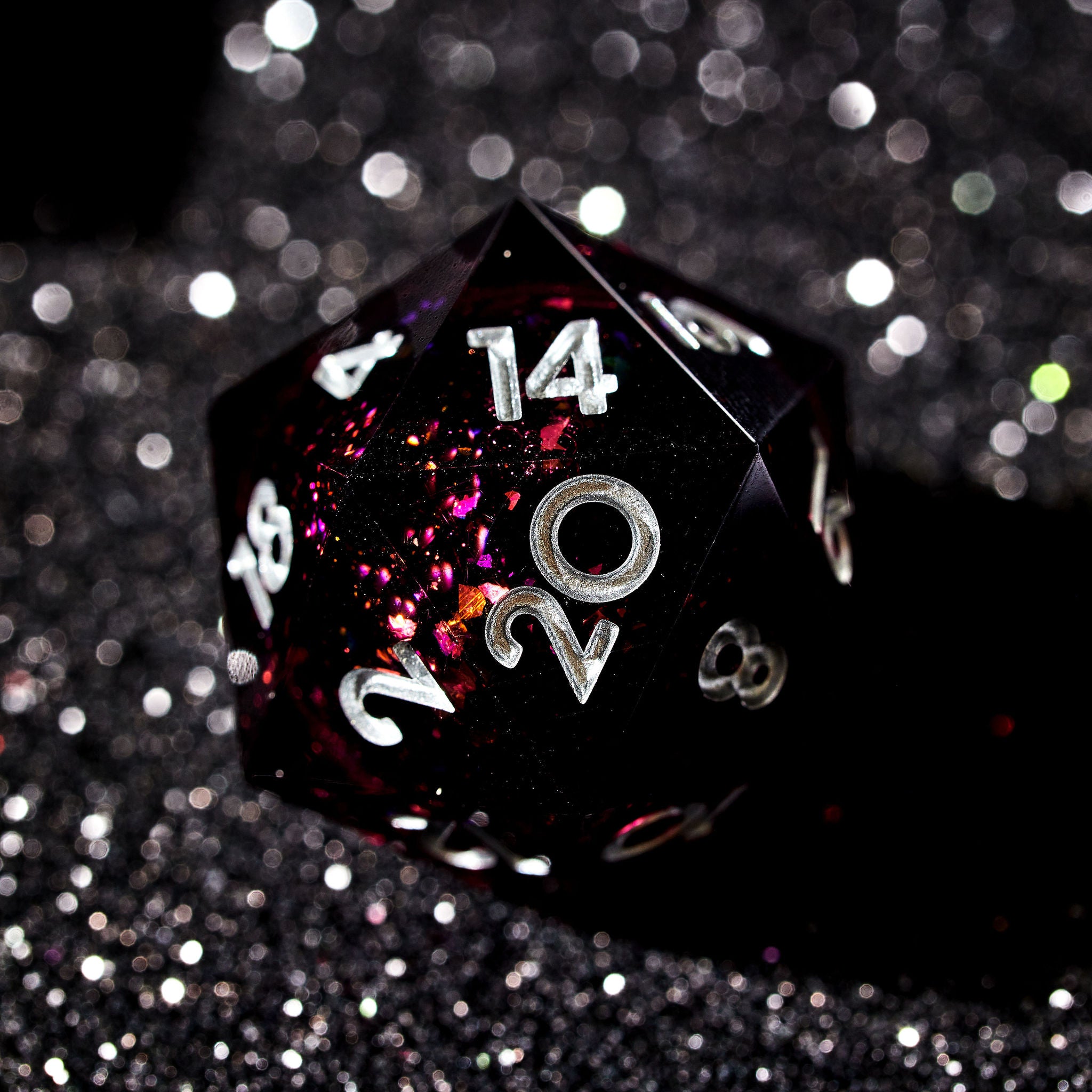 Darker Matter 7-Piece Liquid Core Dice Set - Dispel Dice - Premium DnD Dice & Accessories # #