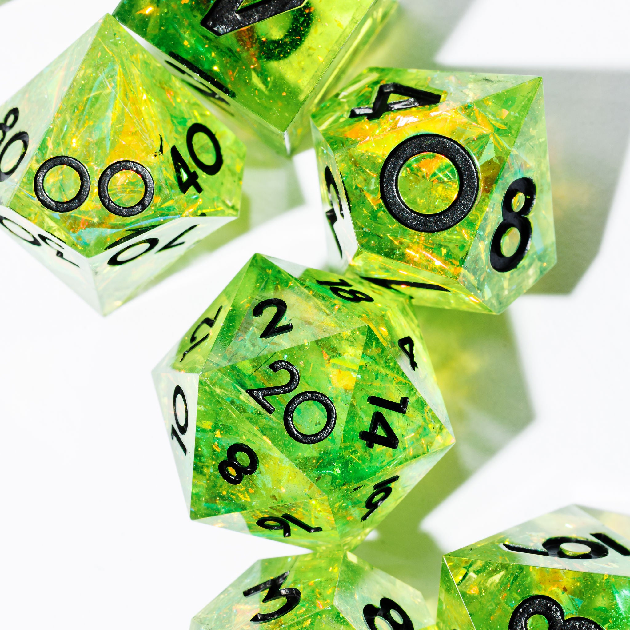 Blight 7-Piece Standard Dice Set - Dispel Dice - Premium DnD Dice & Accessories # #