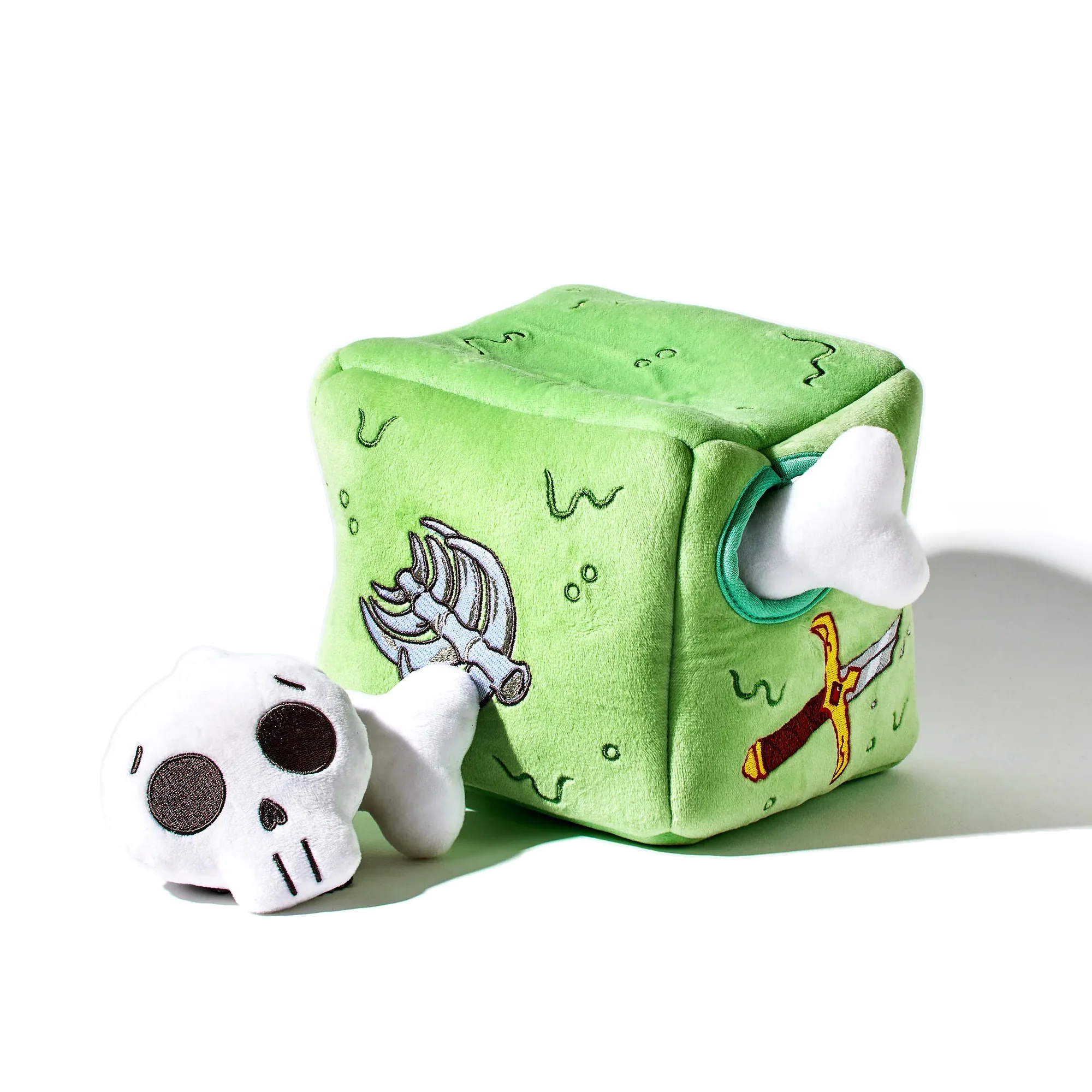 Death by Ooze Playhouse Plush Dog Toy with Squeakers