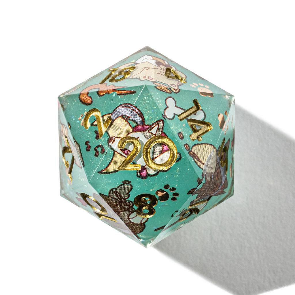 Dog Adventurer 7-Piece Iconic Dice Set