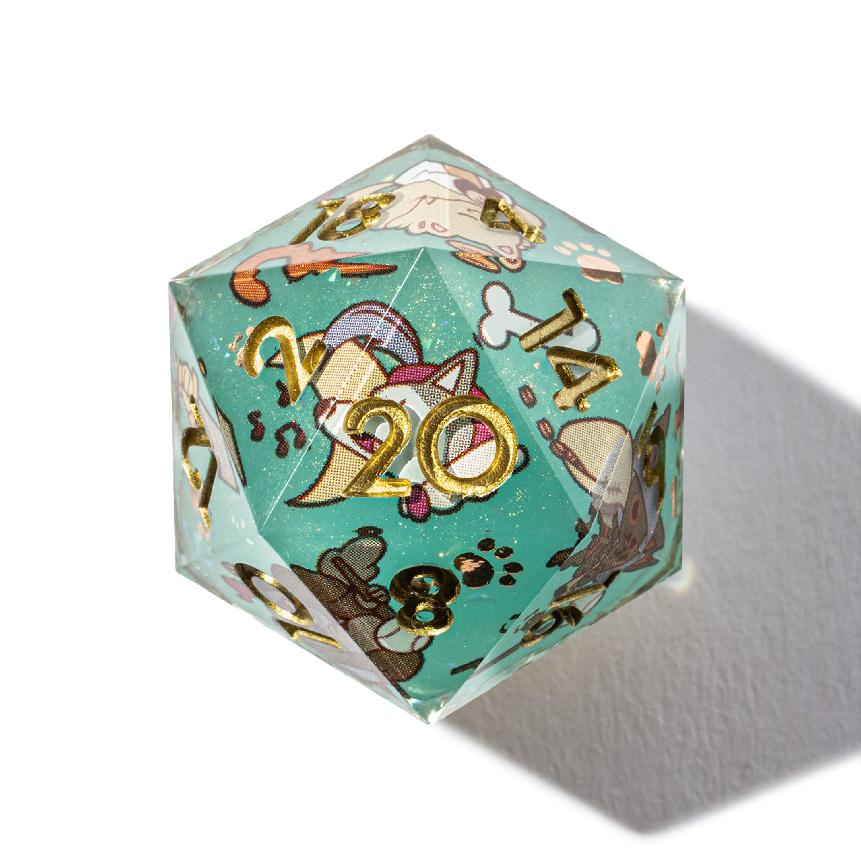 Dog Adventurer 7-Piece Iconic Dice Set