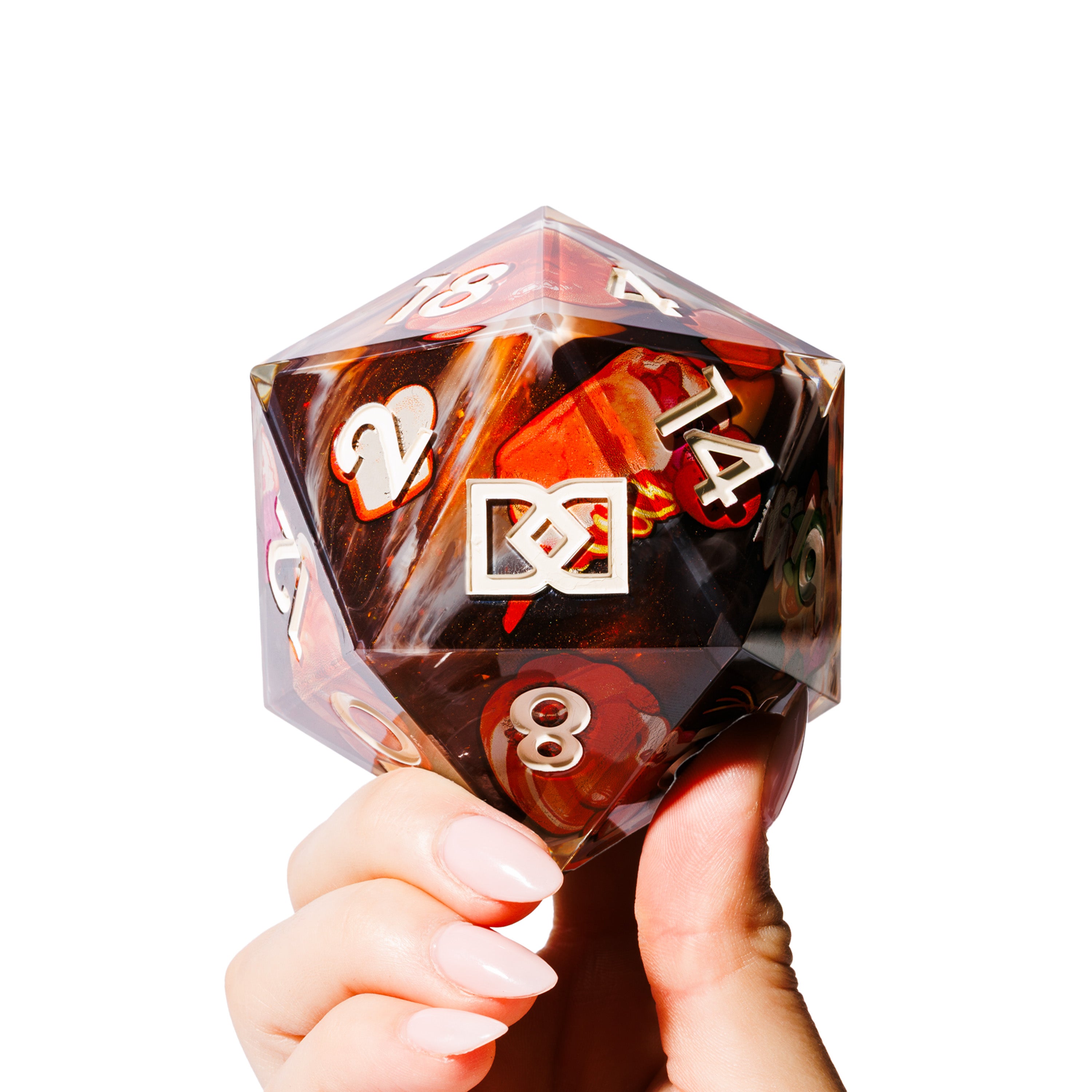 Dog Bakery 95mm Iconic Chonk D20 - Dispel Dice - Premium DnD Dice & Accessories # #
