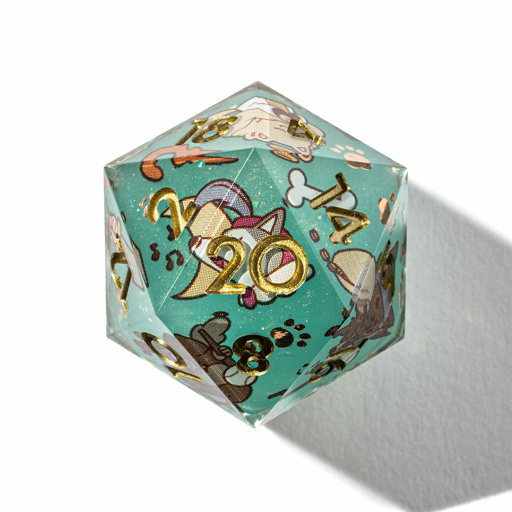 Dog Adventurer 7-Piece Iconic Dice Set