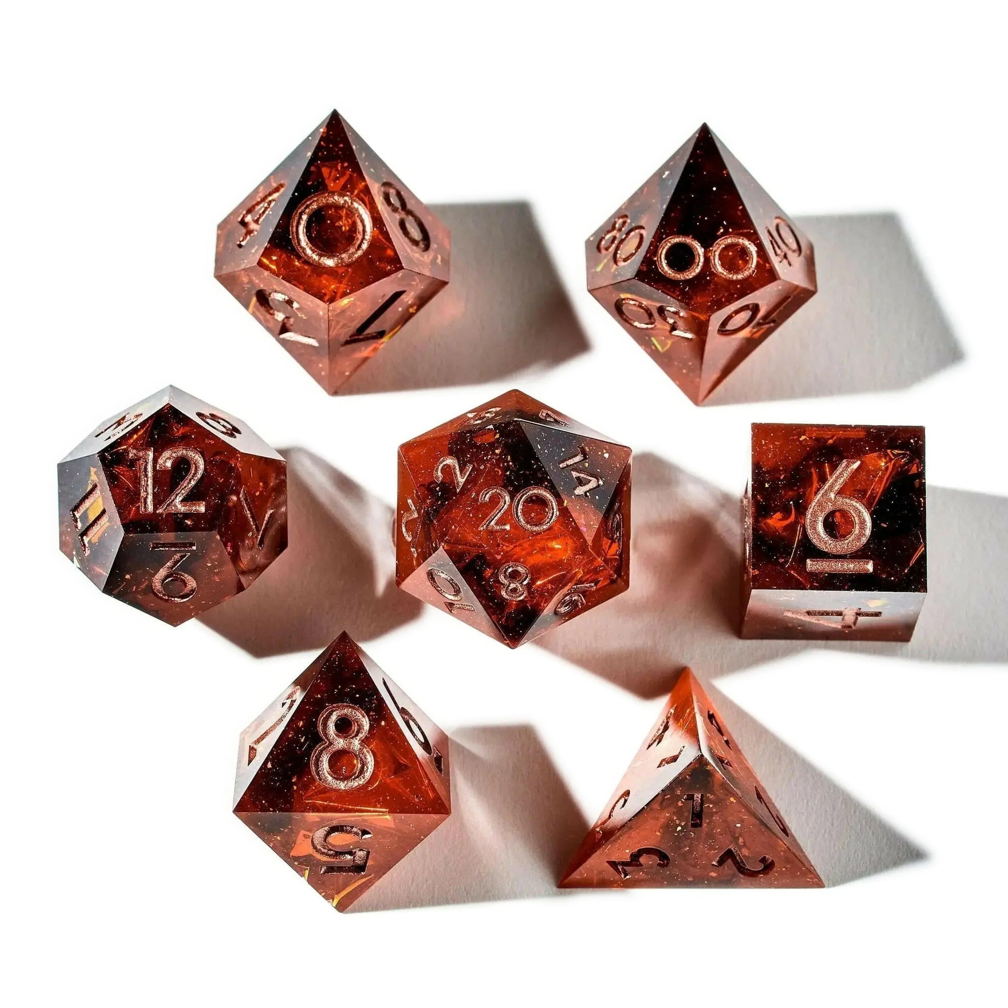 Dragonsheart 7-Piece Polyhedral Dice Set