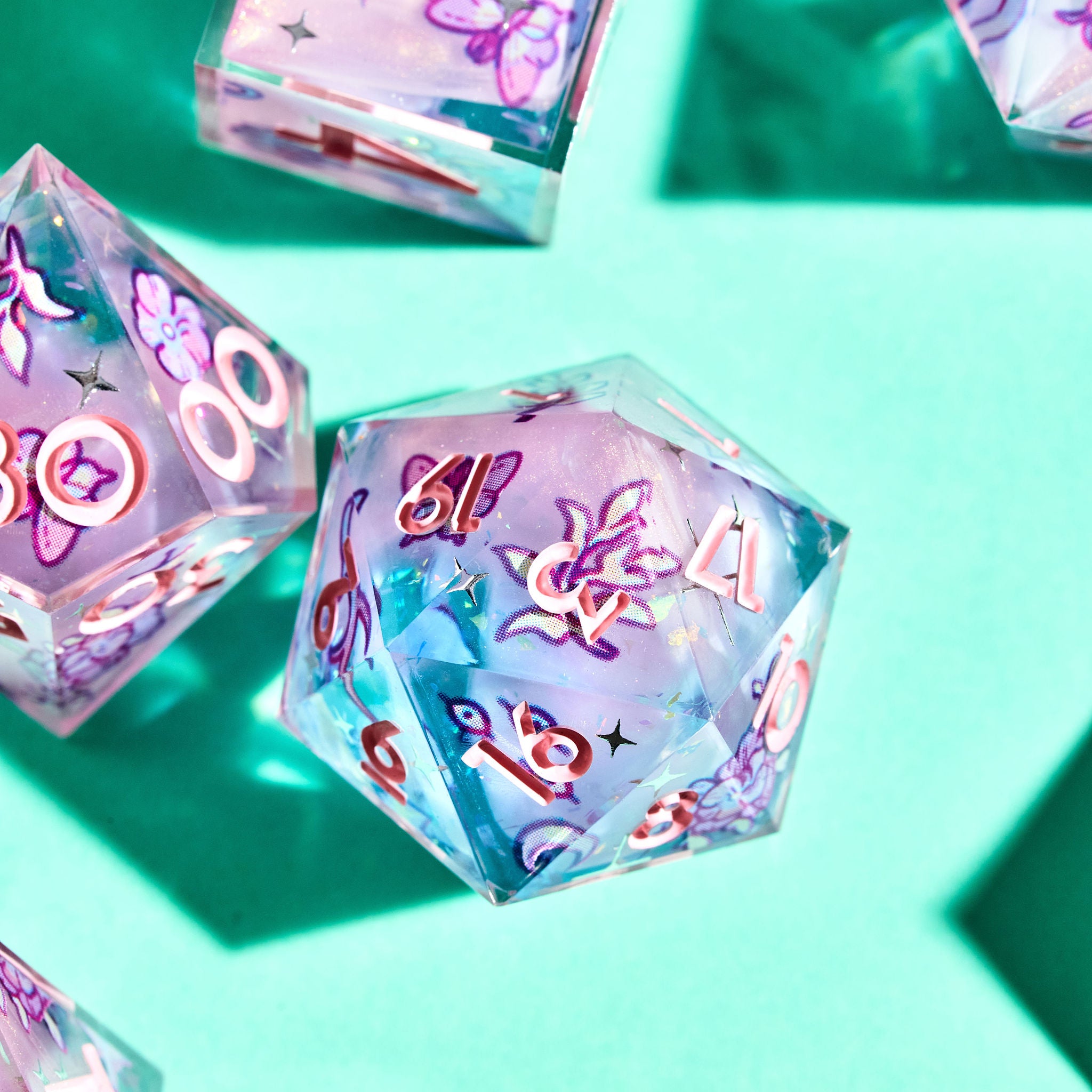 Dreams of Fae 7-Piece Iconic Dice Set - Dispel Dice - Premium DnD Dice & Accessories # #