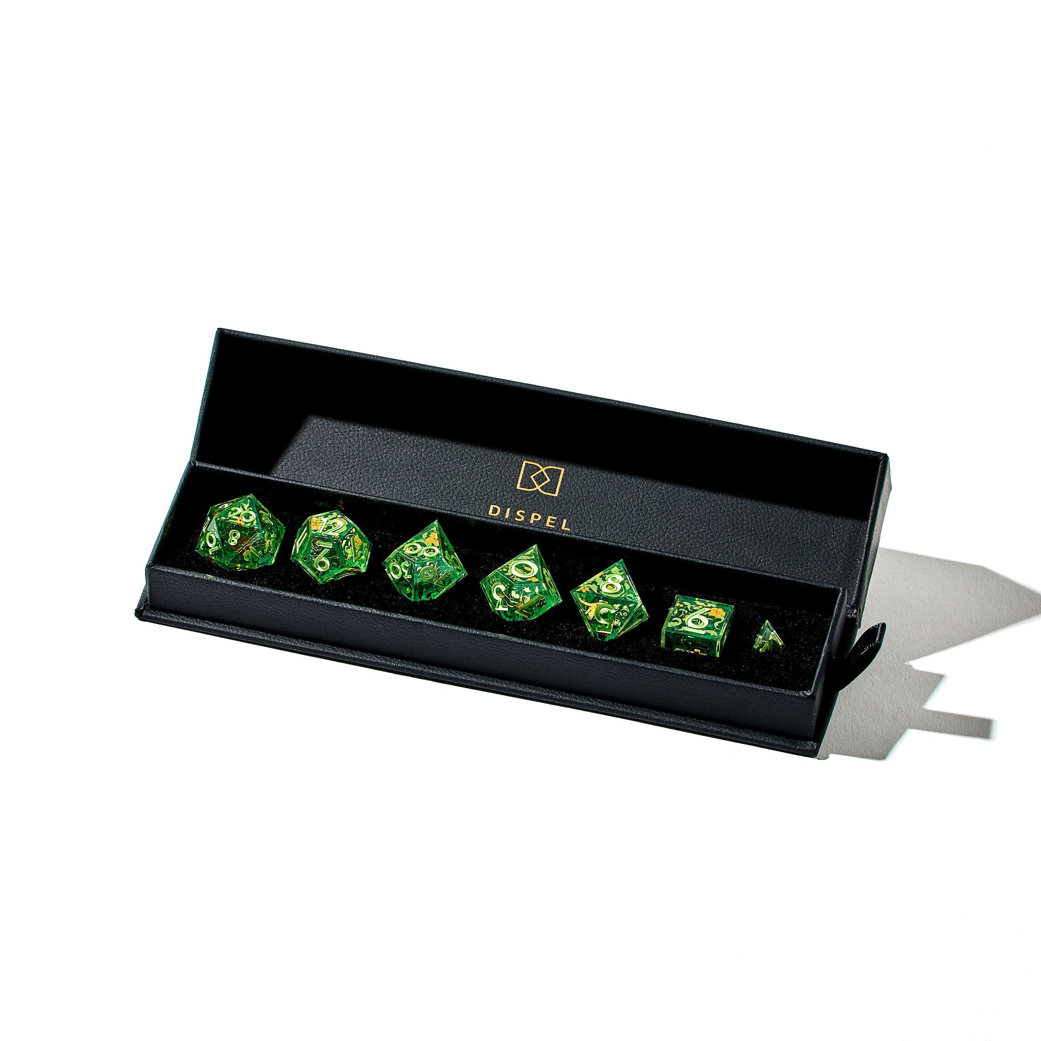 Druid Circle 7-Piece Iconic Dice Set - Dispel Dice - Premium DnD Dice & Accessories # #