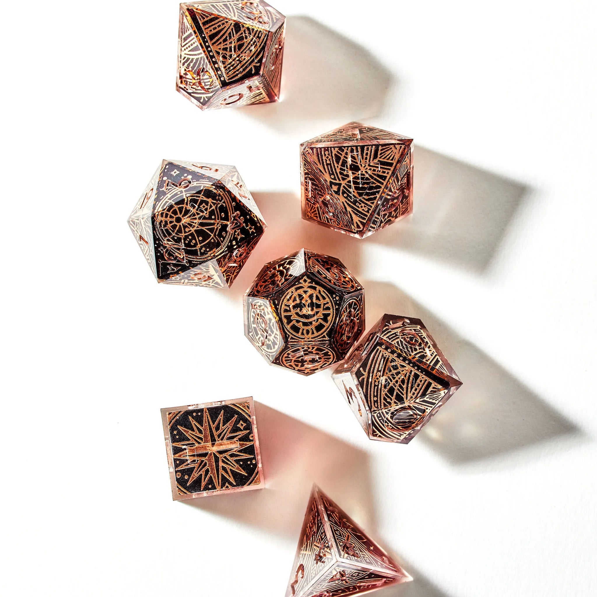 Endless Horizons 7-Piece Iconic Set - Dispel Dice - Premium DnD Dice & Accessories # #
