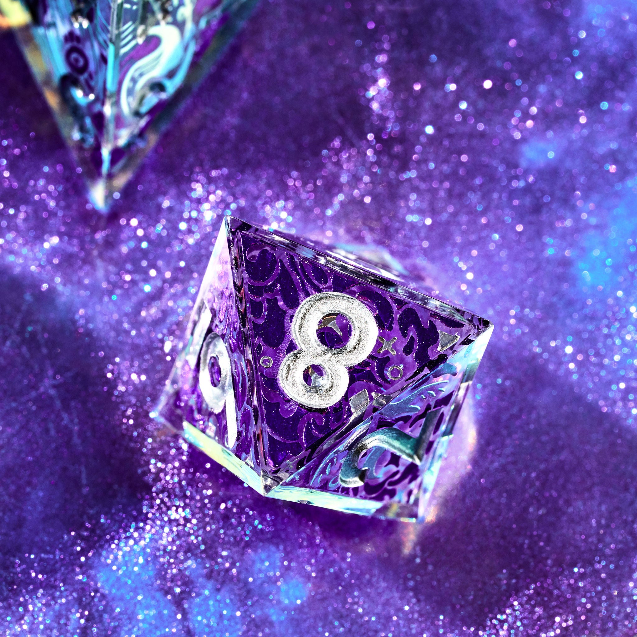 Eye of the Mage 7-Piece Iconic Dice Set - Dispel Dice - Premium DnD Dice & Accessories # #