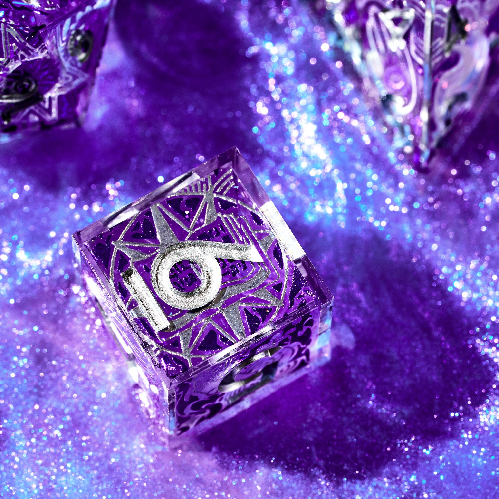 Eye of the Mage 7-Piece Iconic Dice Set - Dispel Dice - Premium DnD Dice & Accessories # #