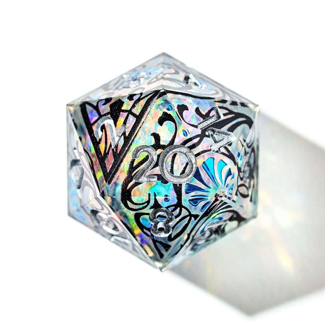 Faerie Gate 7-Piece Iconic Dice Set - Dispel Dice - Premium DnD Dice & Accessories