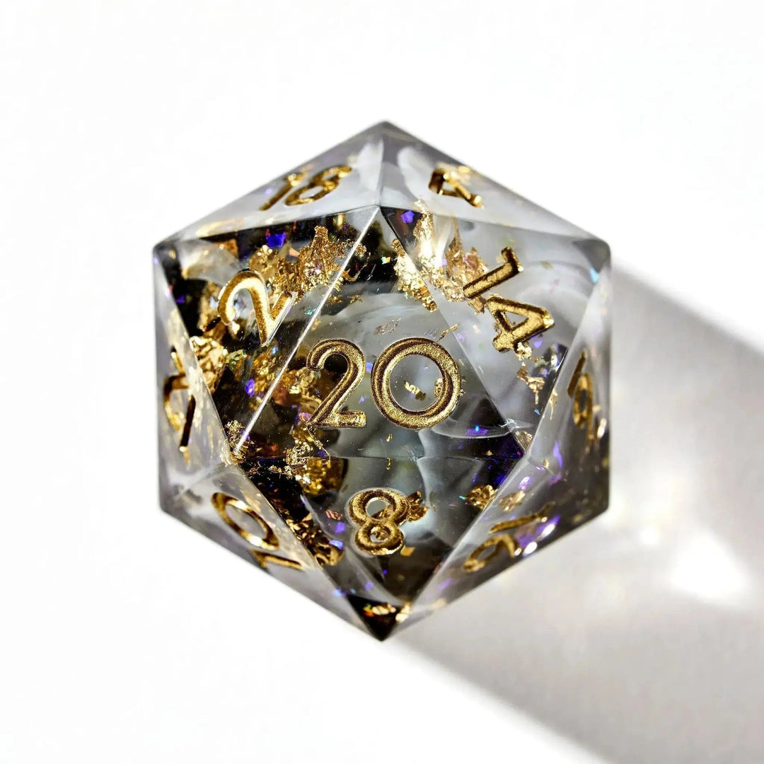 Fall From Grace 7-Piece Polyhedral Dice Set - Dispel Dice - Premium DnD Dice & Accessories